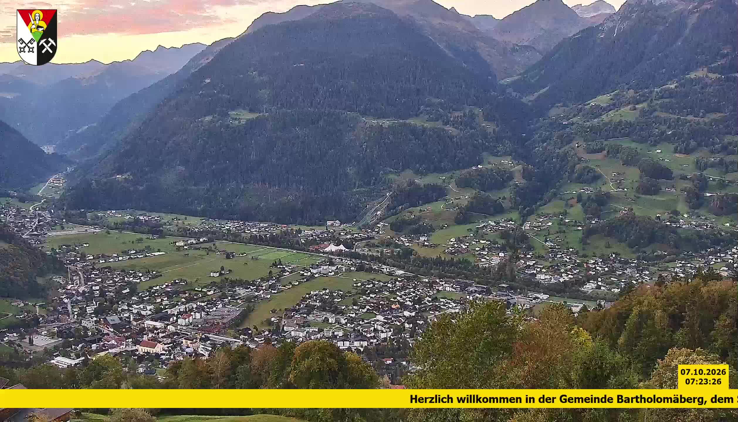 Bartholomäberg | Blick auf Schruns