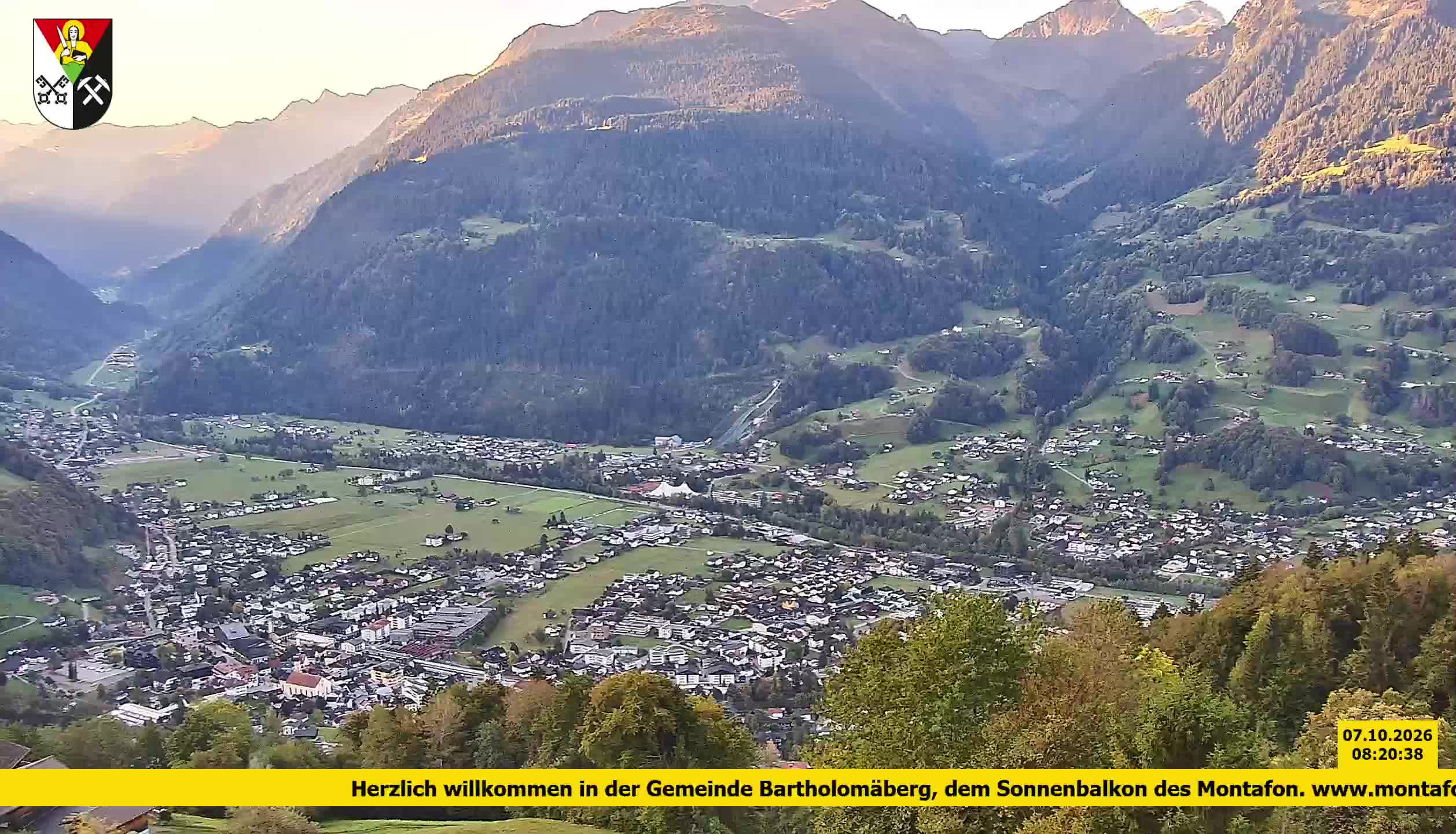 Bartholomäberg | Blick auf Schruns