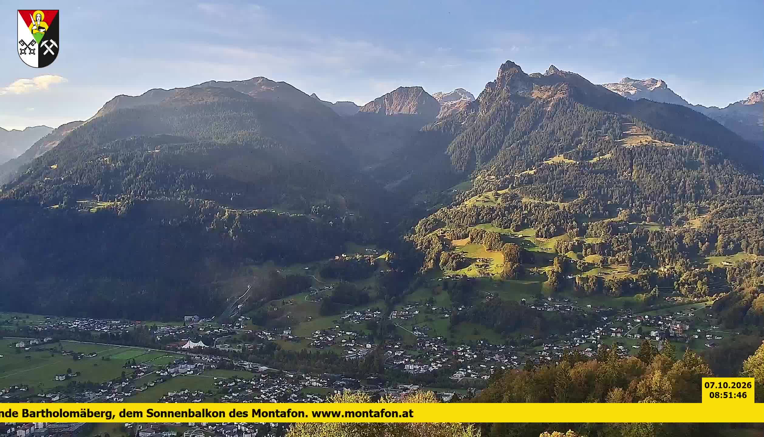 Bartholomäberg | Blick auf Schruns