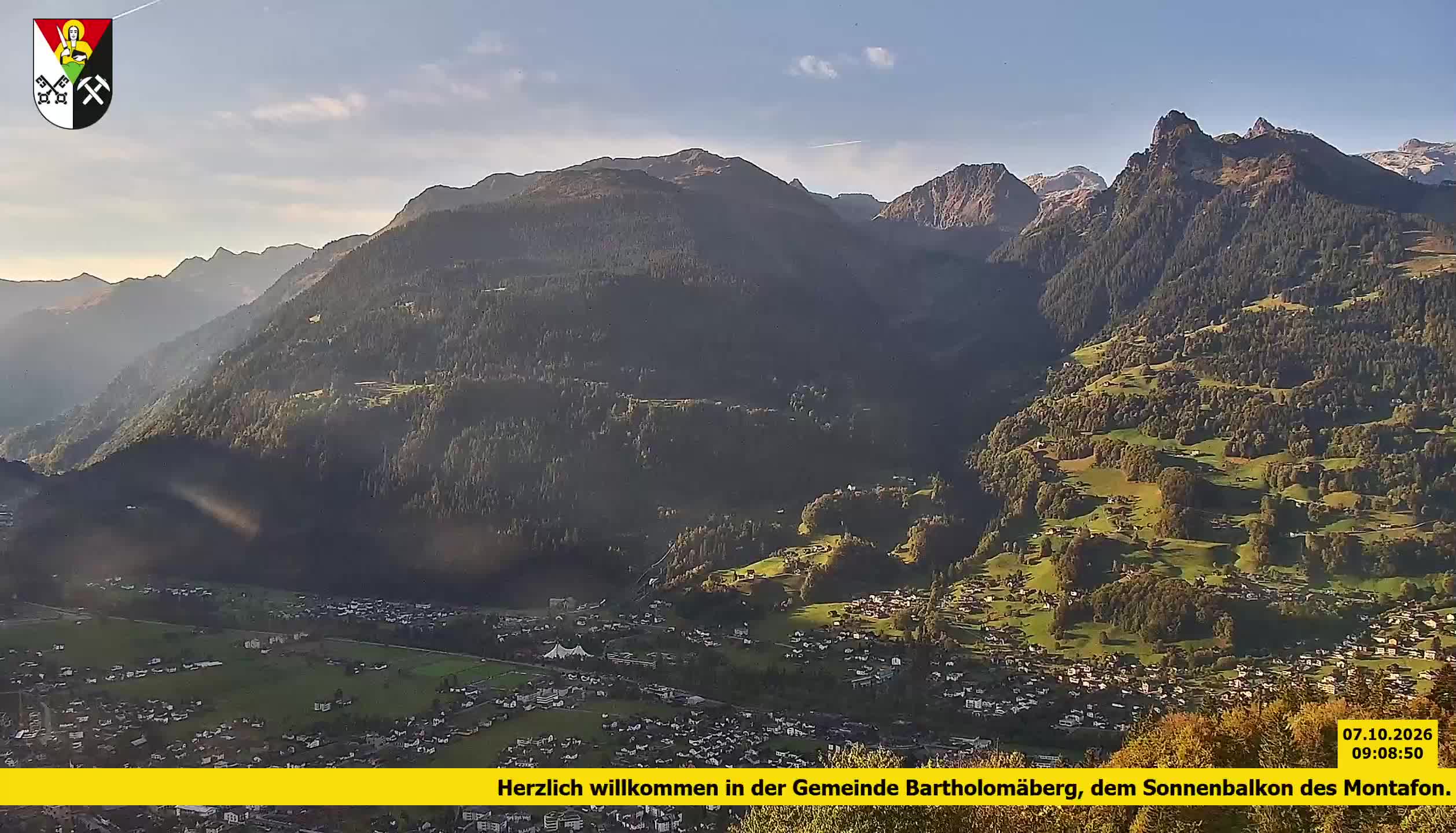 Bartholomäberg | Blick auf Schruns
