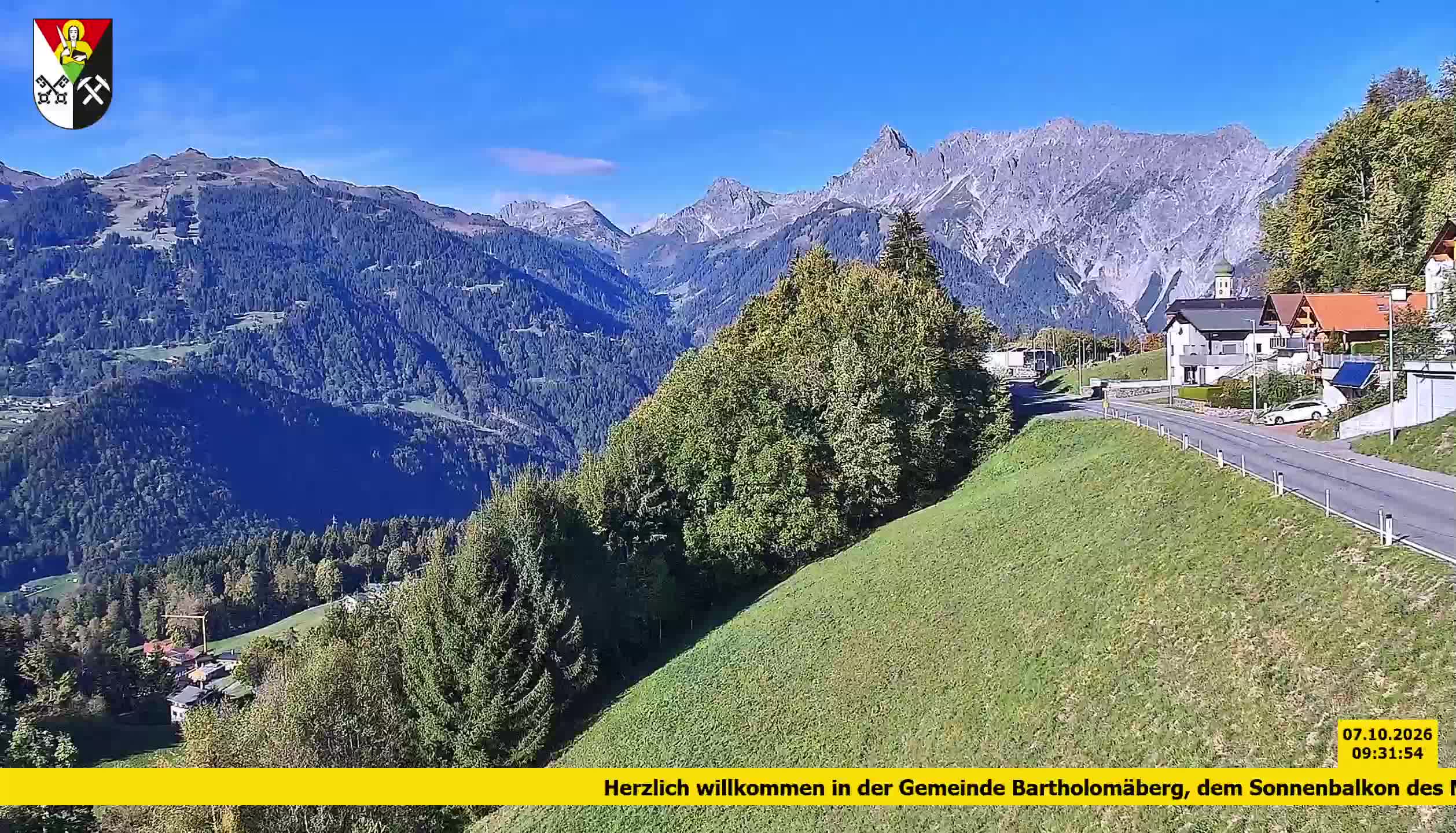 Bartholomäberg | Blick auf Schruns