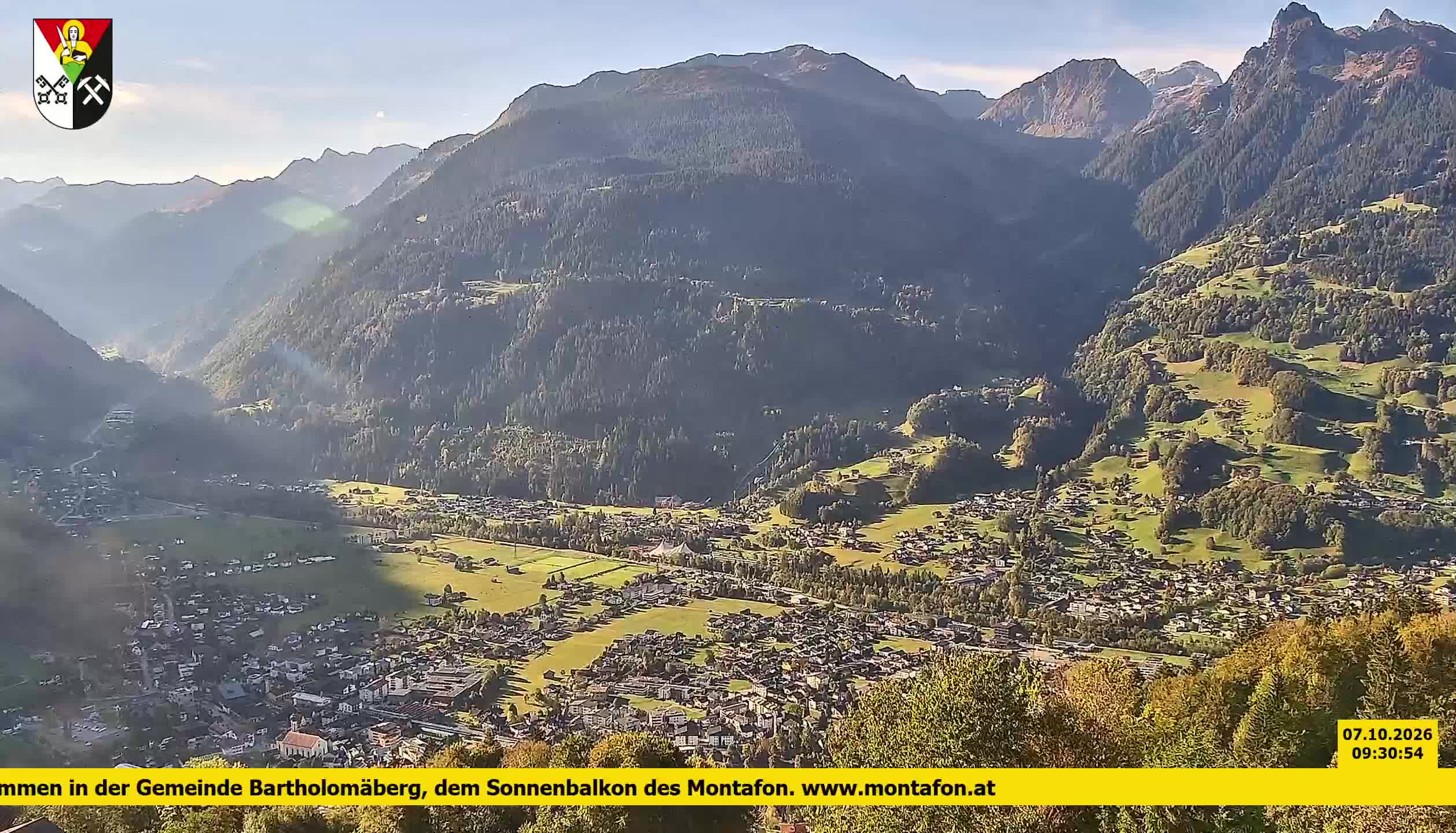 Bartholomäberg | Blick auf Schruns