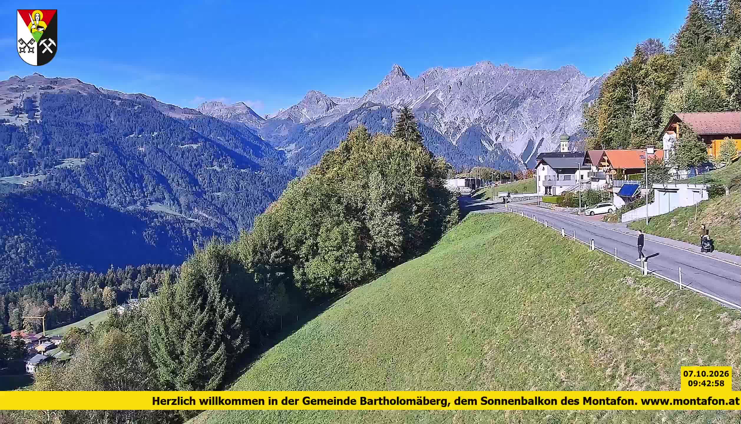 Bartholomäberg | Blick auf Schruns