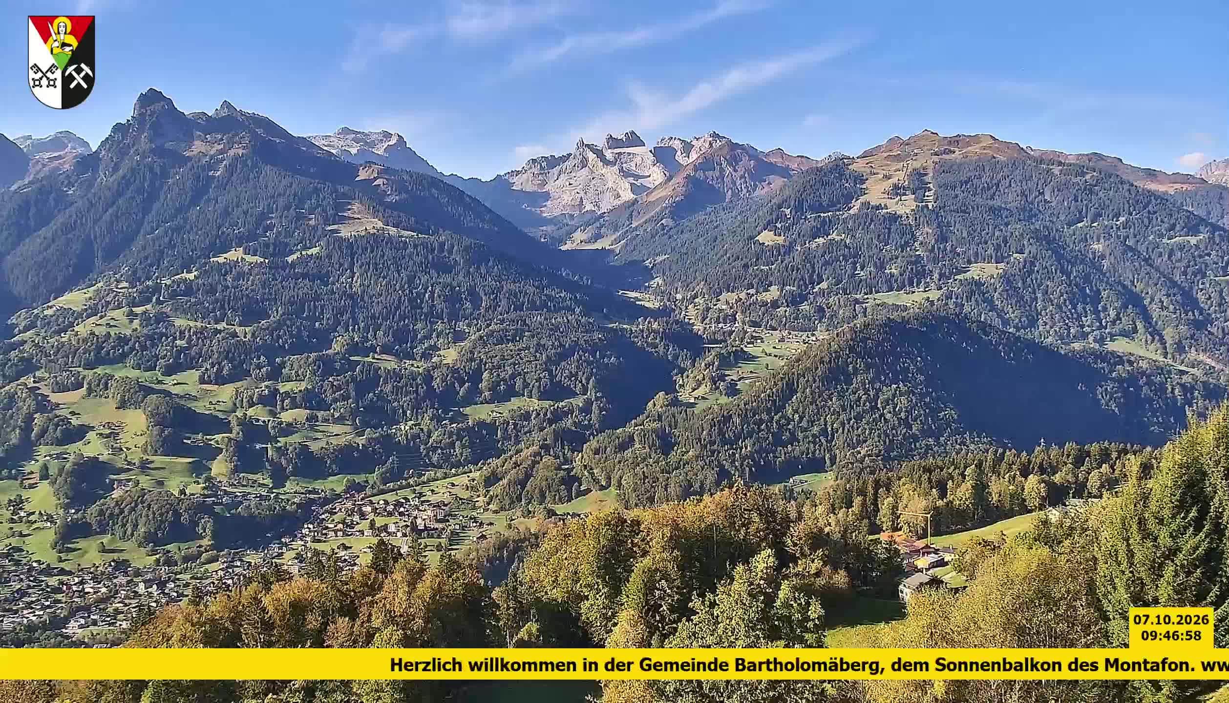 Bartholomäberg | Blick auf Schruns