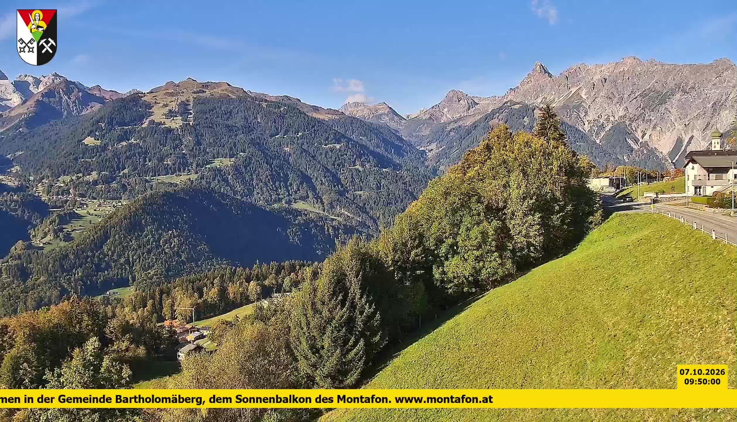 Bartholomäberg | Blick auf Schruns