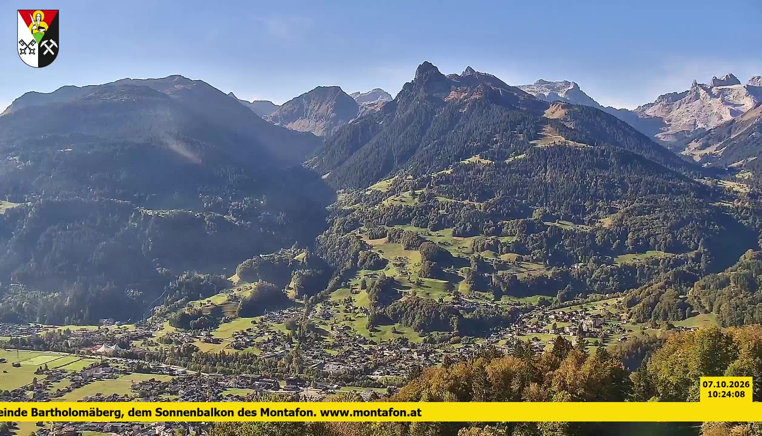Bartholomäberg | Blick auf Schruns