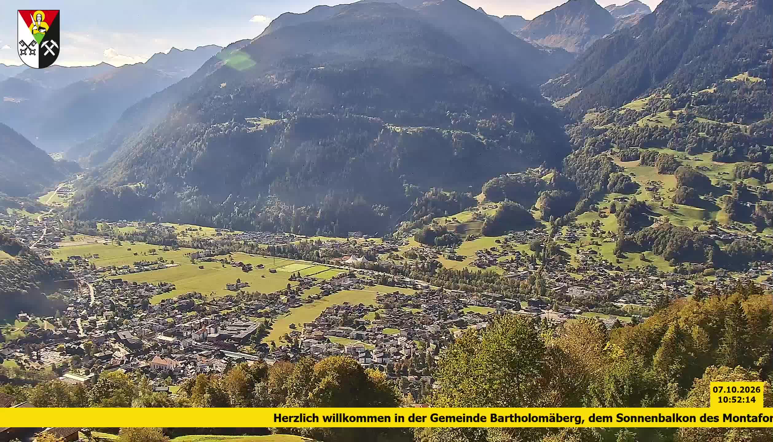 Bartholomäberg | Blick auf Schruns