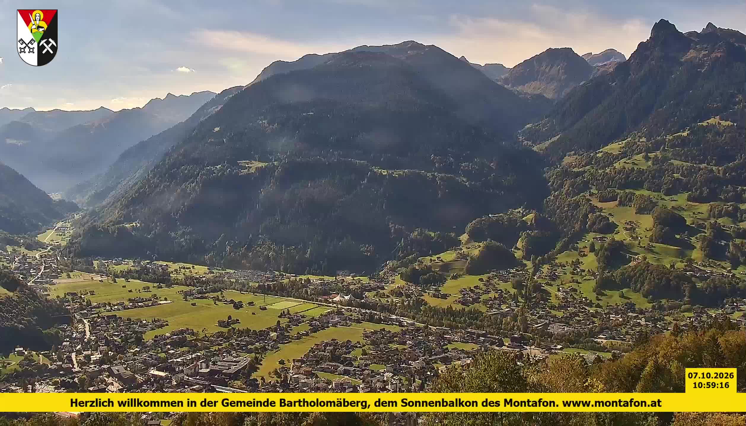 Bartholomäberg | Blick auf Schruns