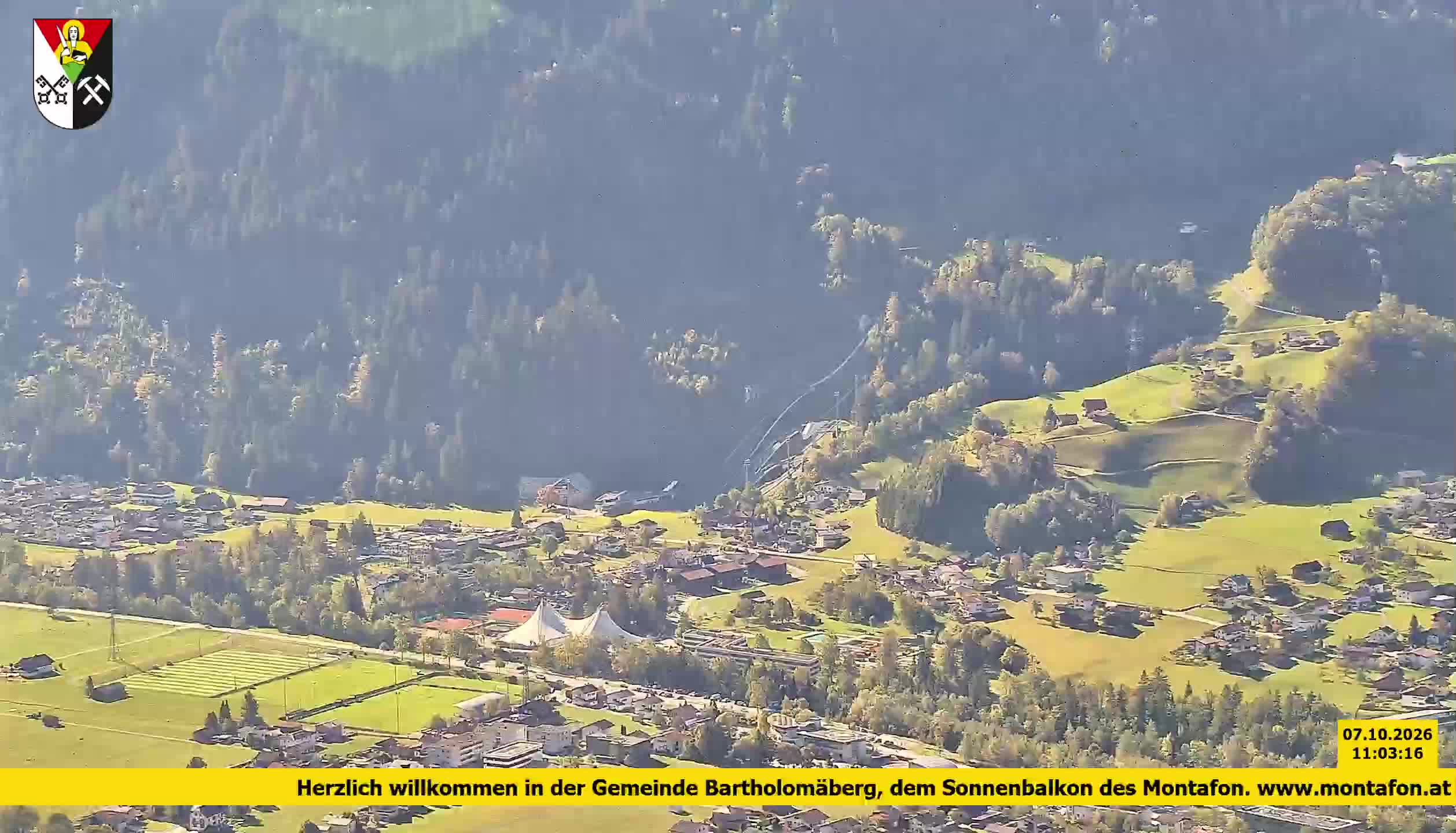 Bartholomäberg | Blick auf Schruns