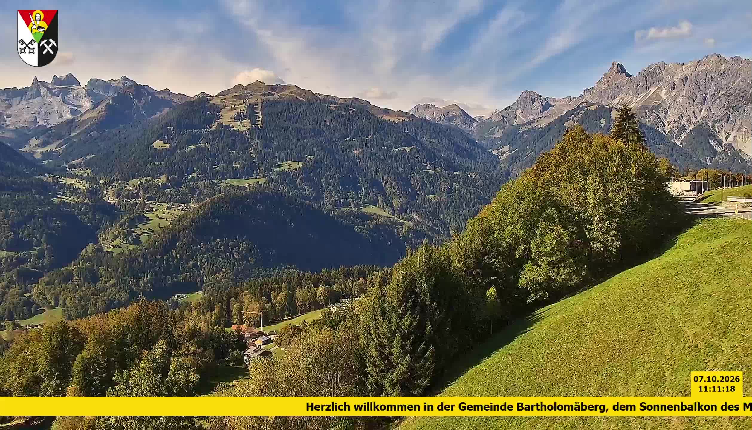 Bartholomäberg | Blick auf Schruns