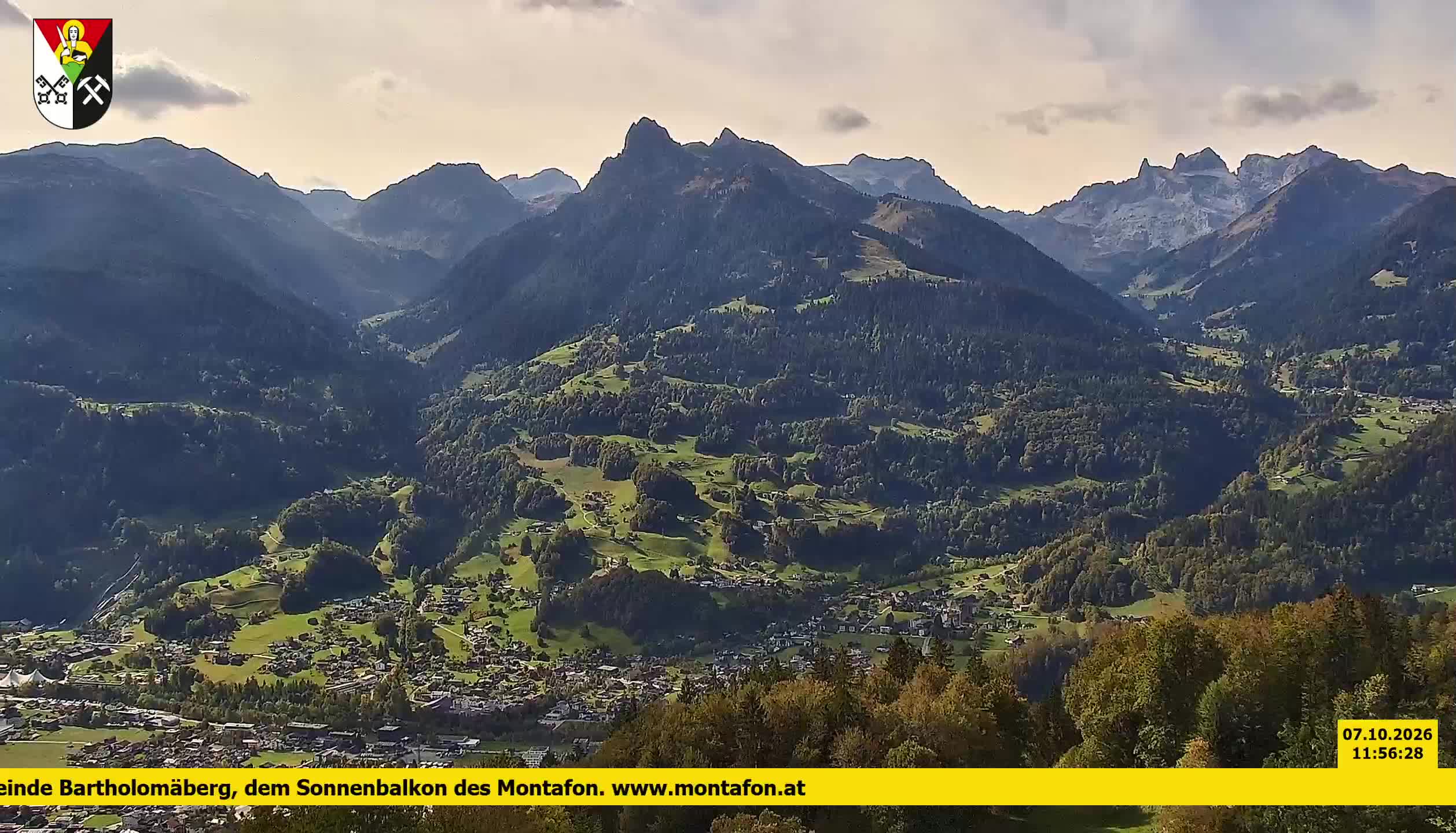 Bartholomäberg | Blick auf Schruns