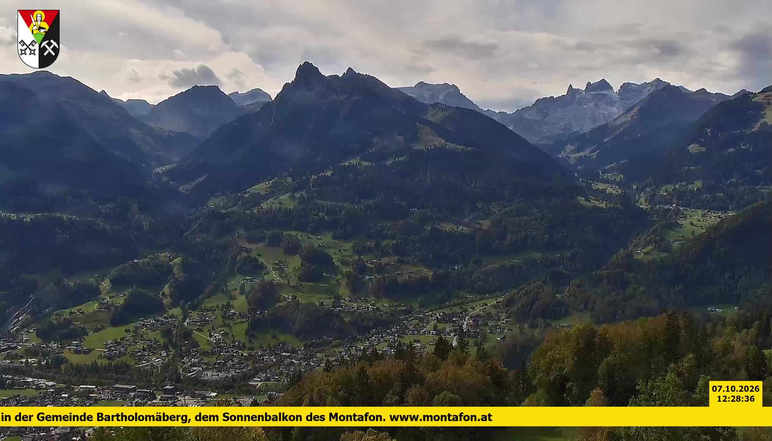 Bartholomäberg | Blick auf Schruns