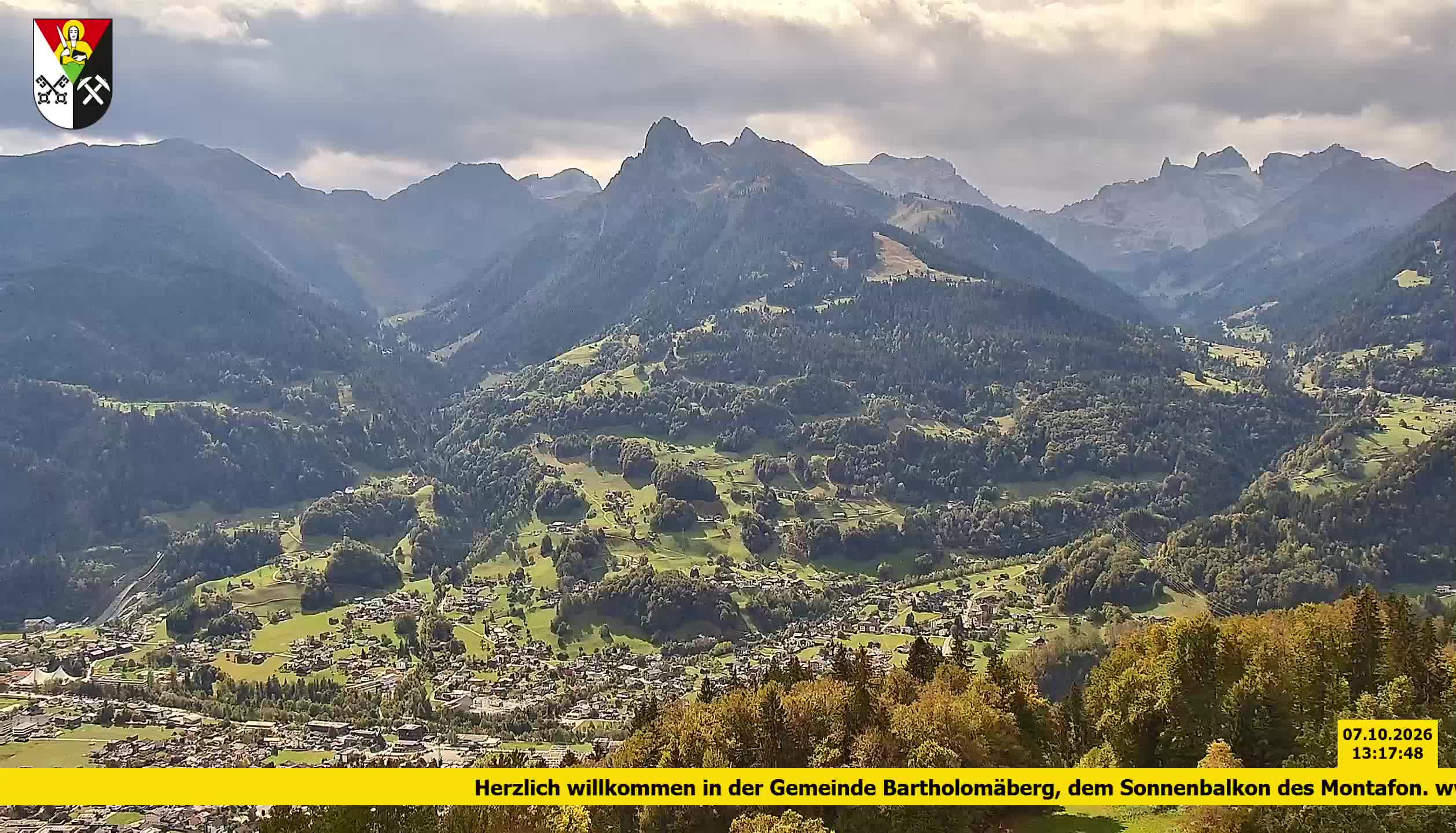 Bartholomäberg | Blick auf Schruns
