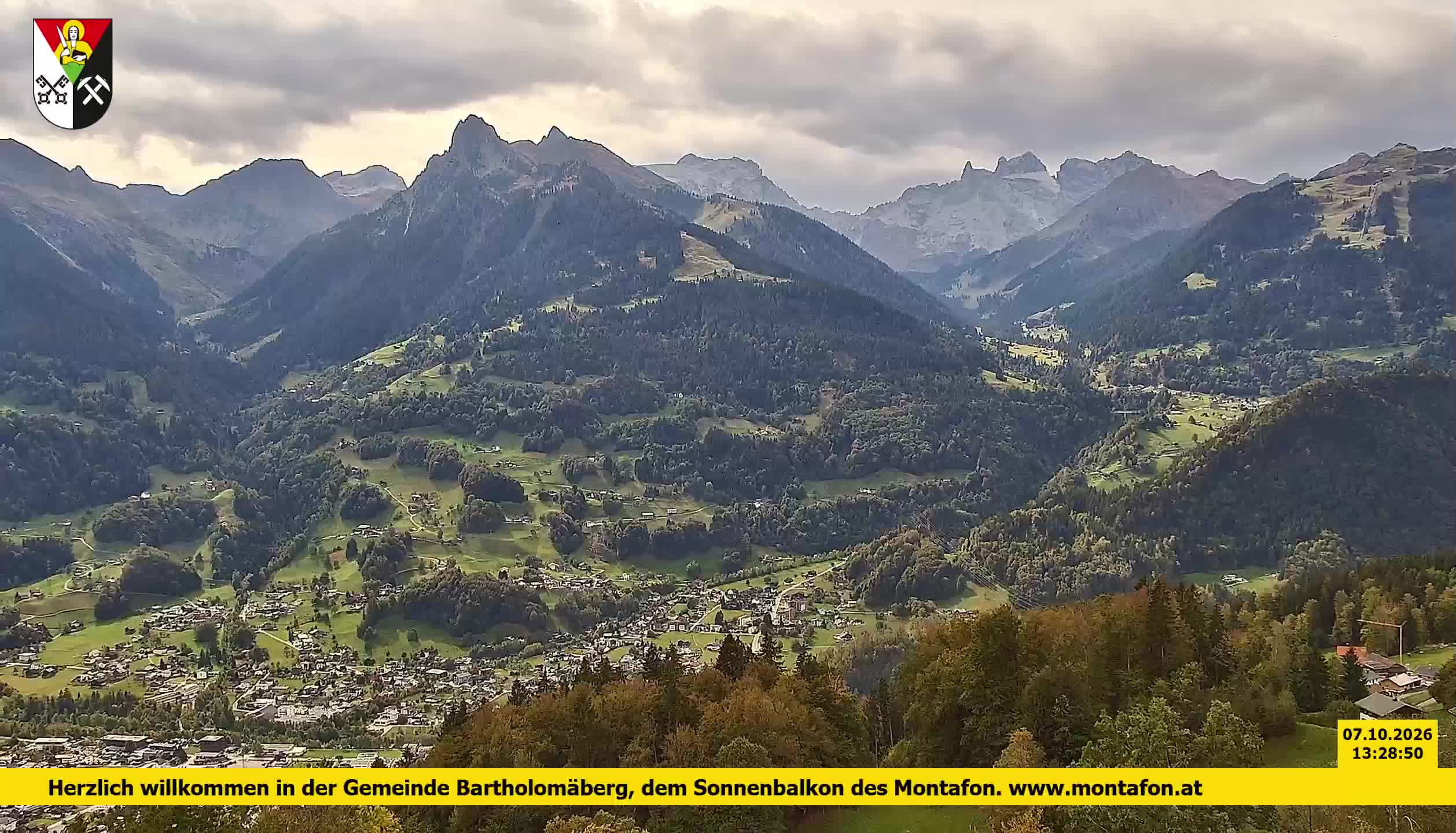 Bartholomäberg | Blick auf Schruns