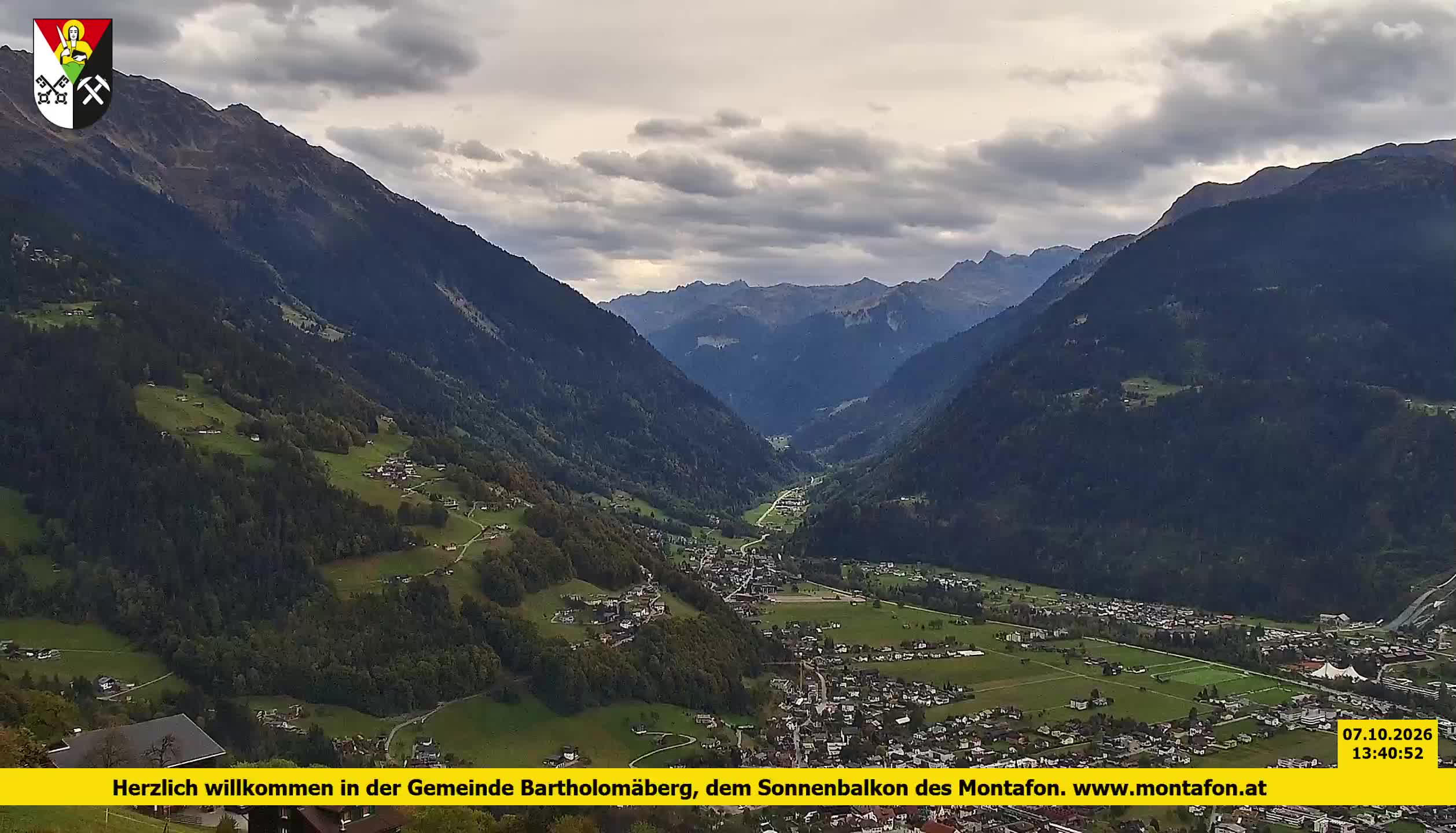 Bartholomäberg | Blick auf Schruns