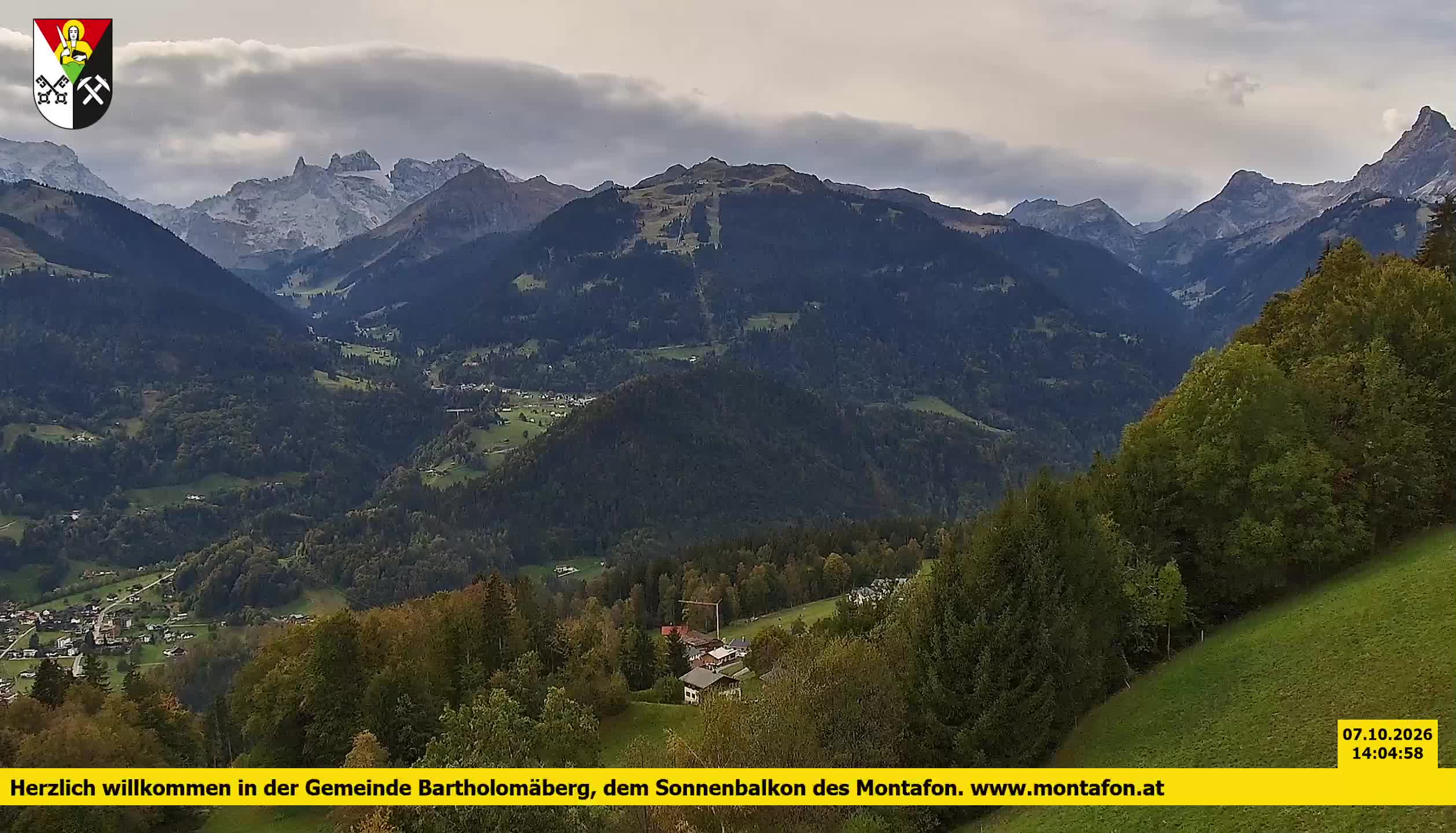 Bartholomäberg | Blick auf Schruns