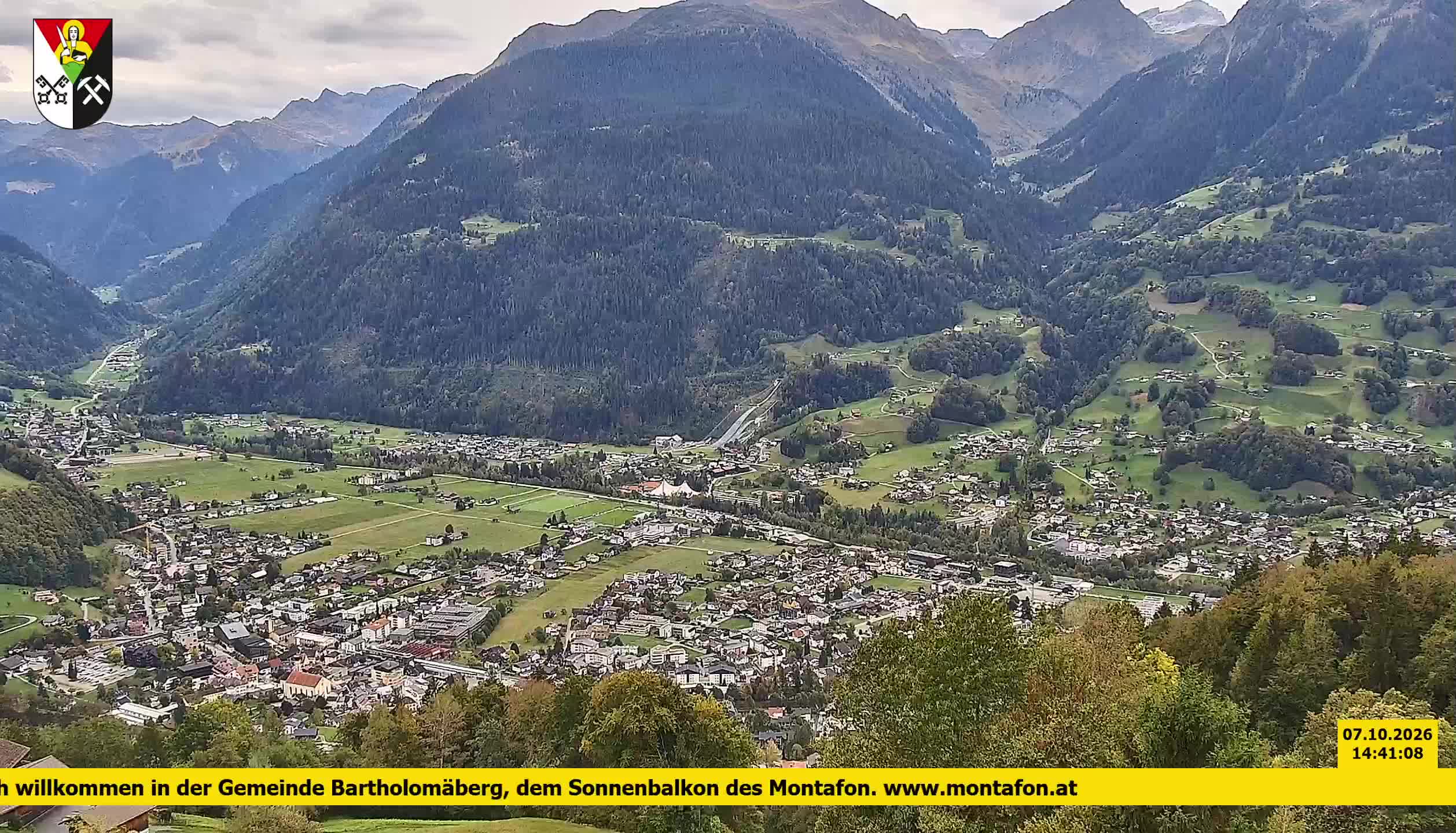 Bartholomäberg | Blick auf Schruns