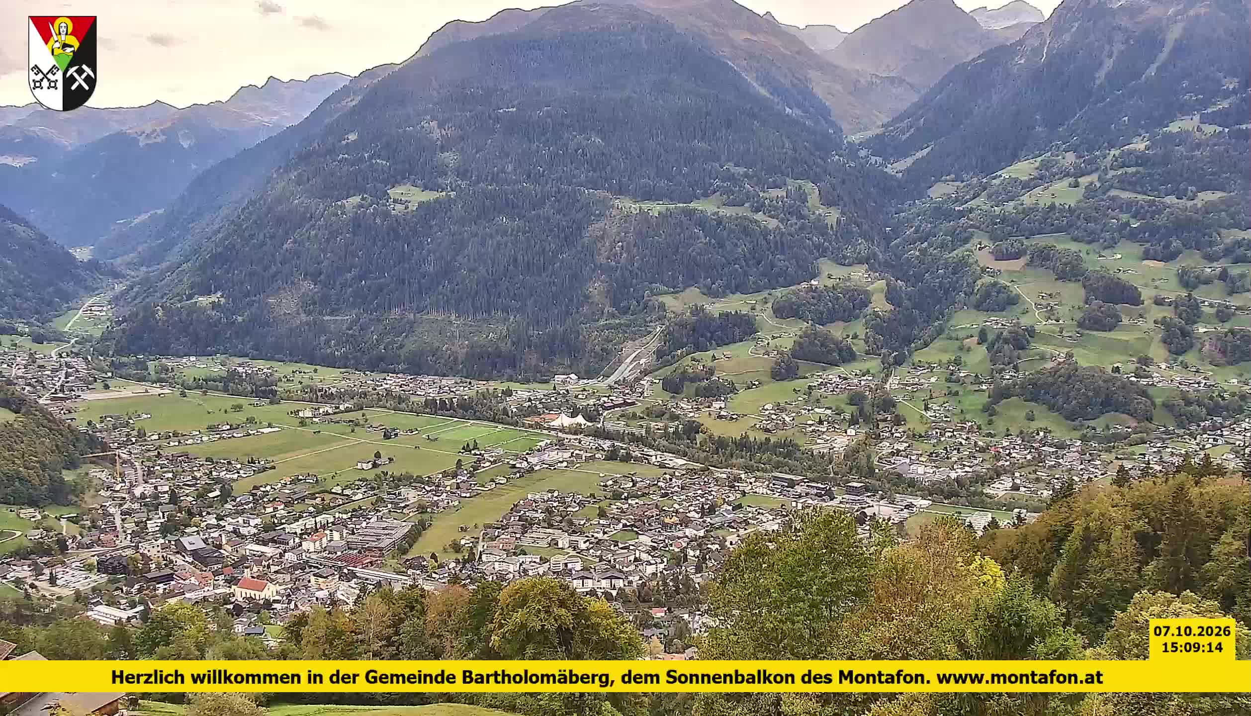 Bartholomäberg | Blick auf Schruns