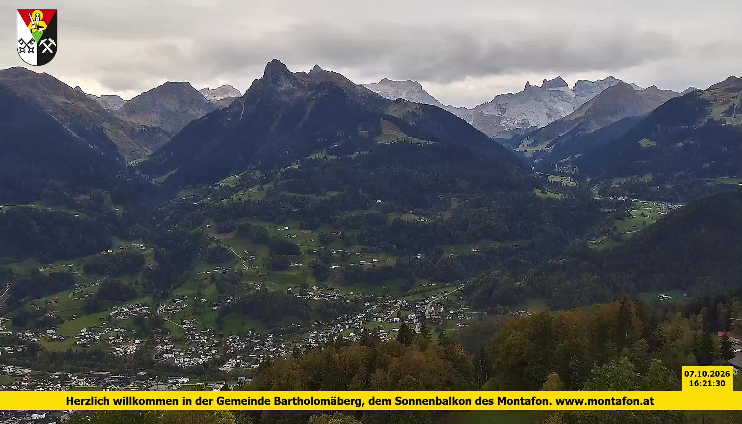 Bartholomäberg | Blick auf Schruns