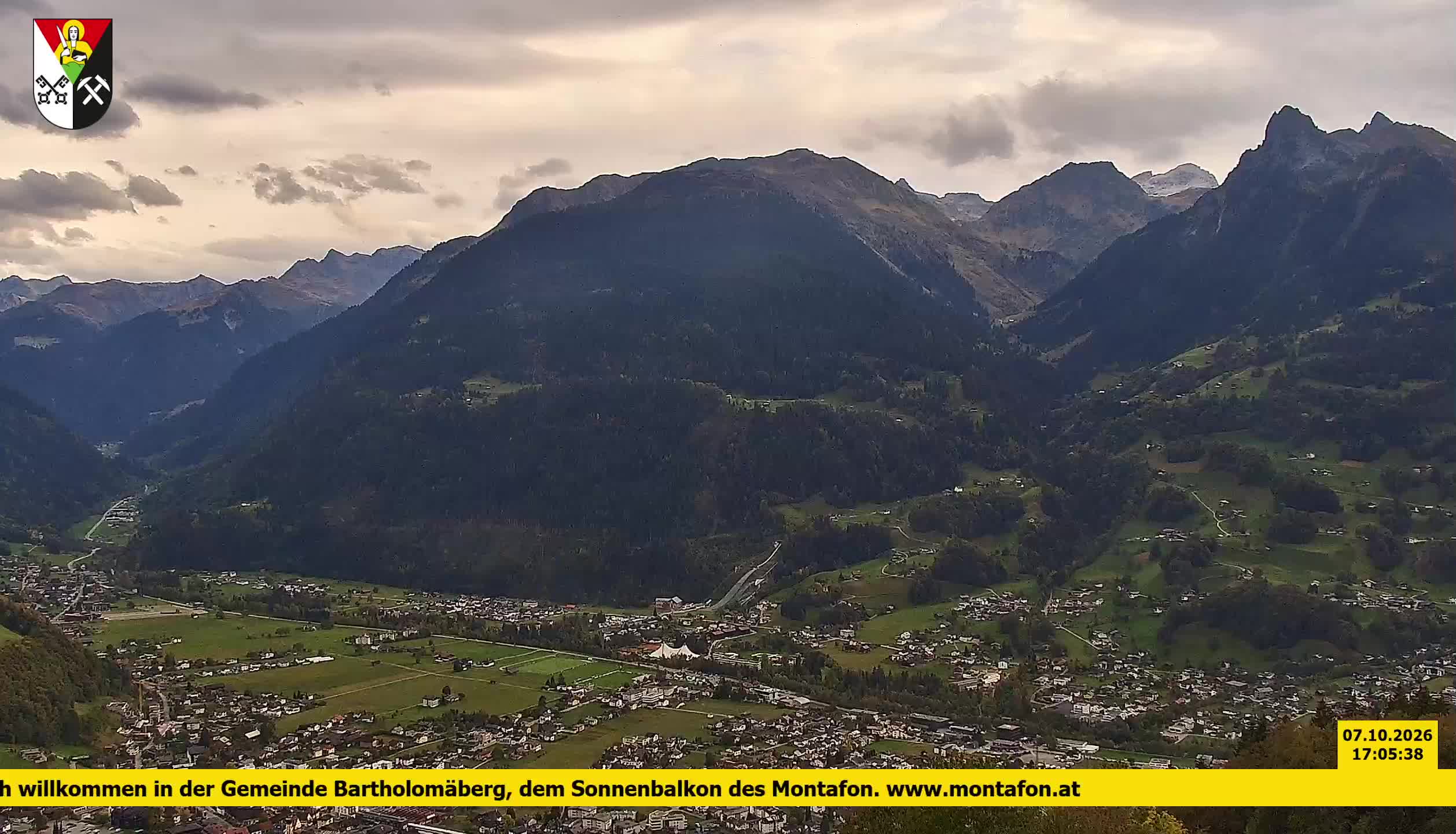 Bartholomäberg | Blick auf Schruns