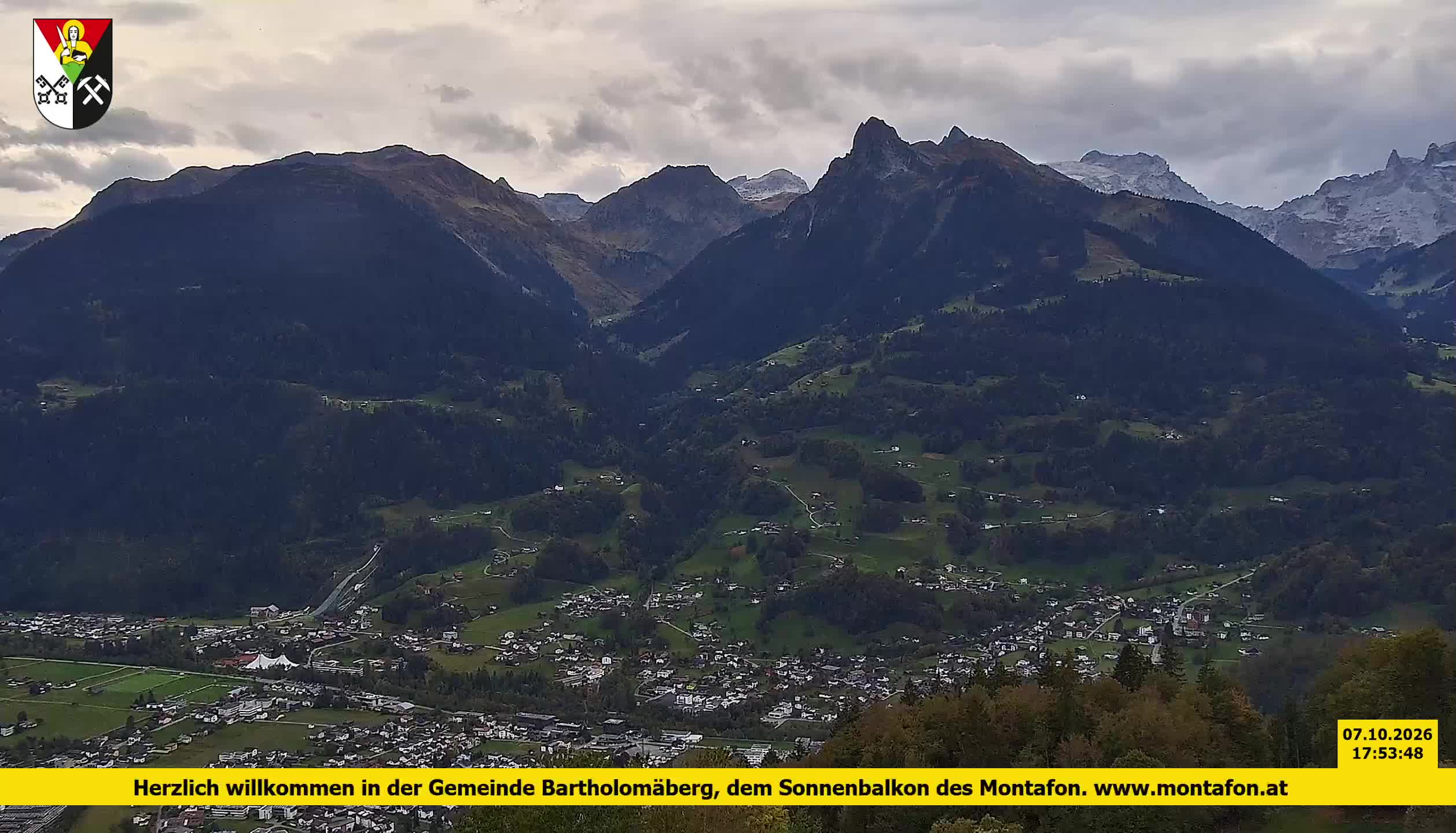 Bartholomäberg | Blick auf Schruns