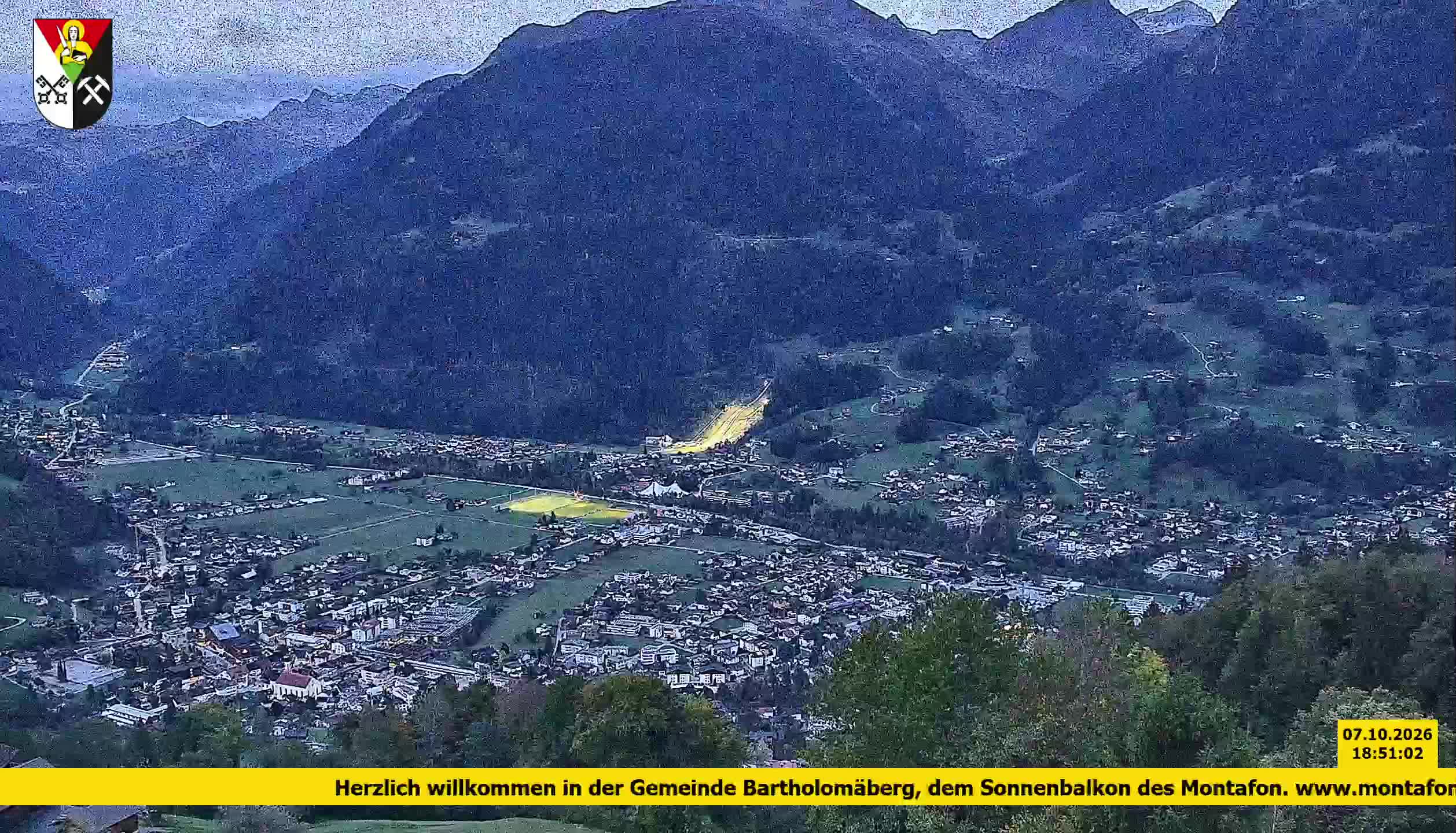 Bartholomäberg | Blick auf Schruns