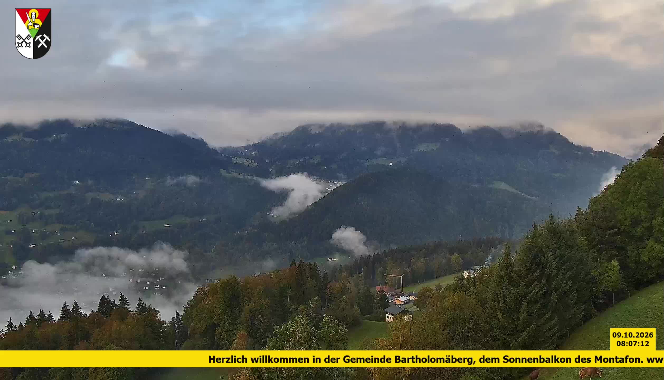 Bartholomäberg | Blick auf Schruns