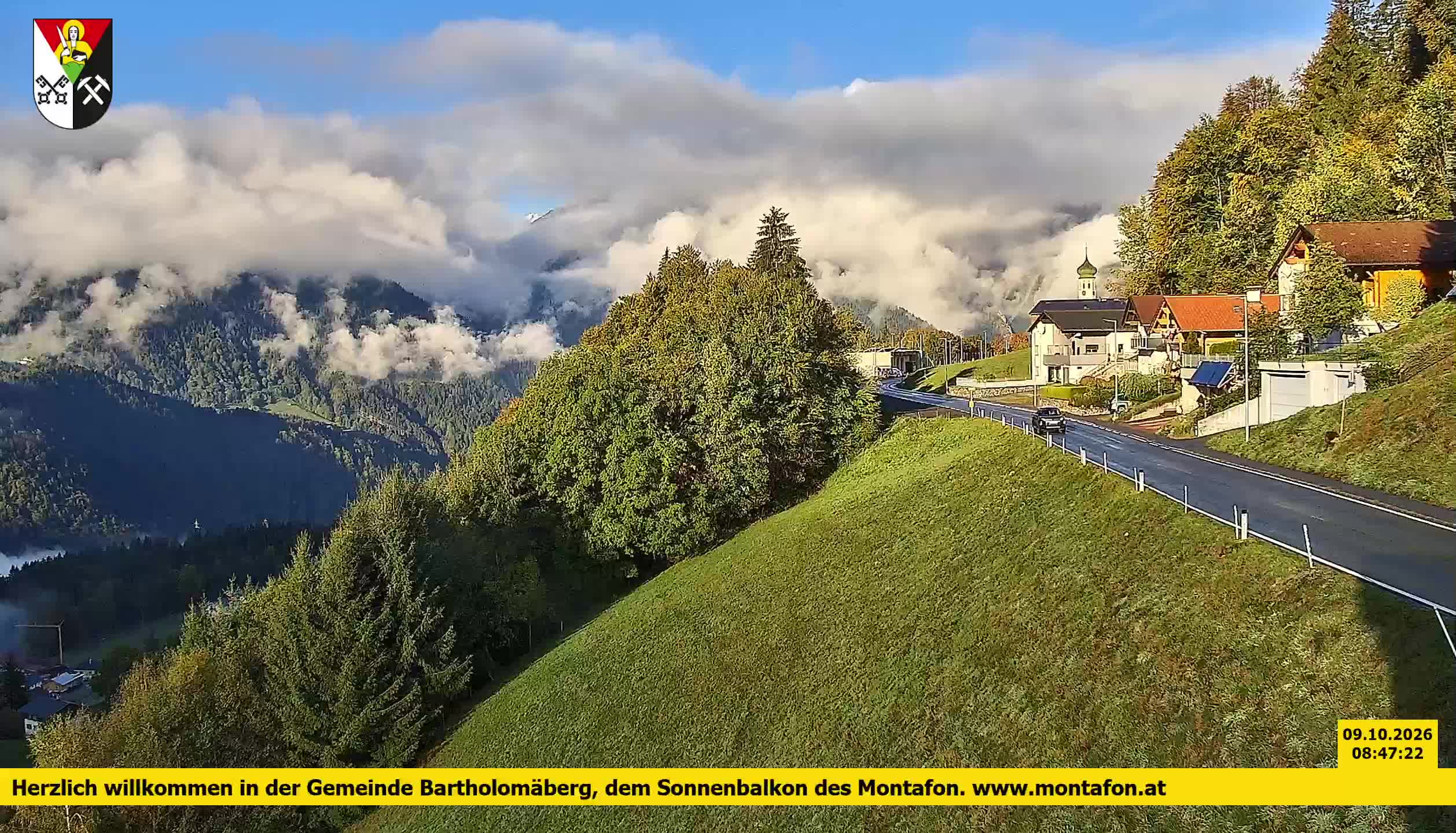 Bartholomäberg | Blick auf Schruns