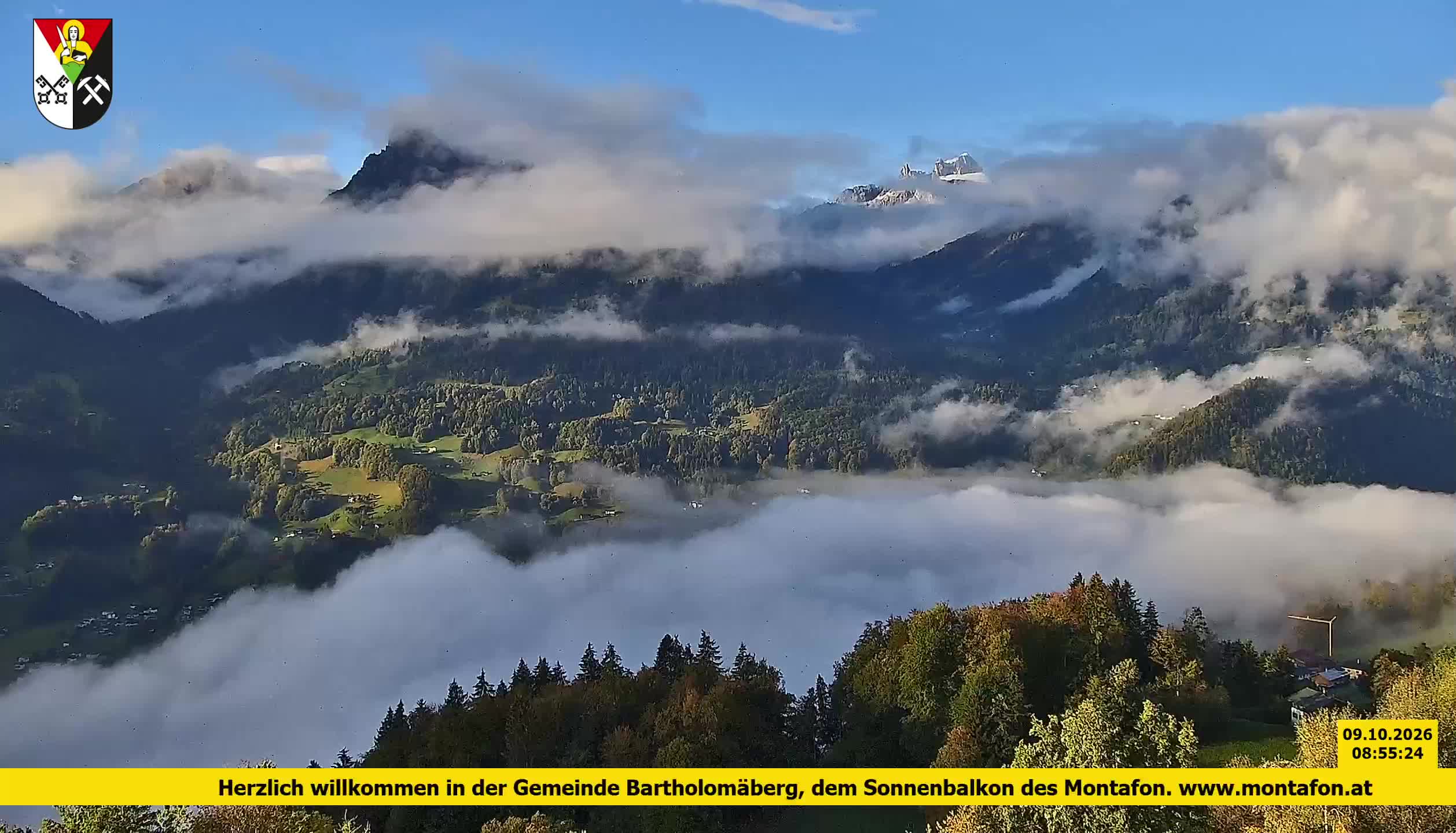 Bartholomäberg | Blick auf Schruns