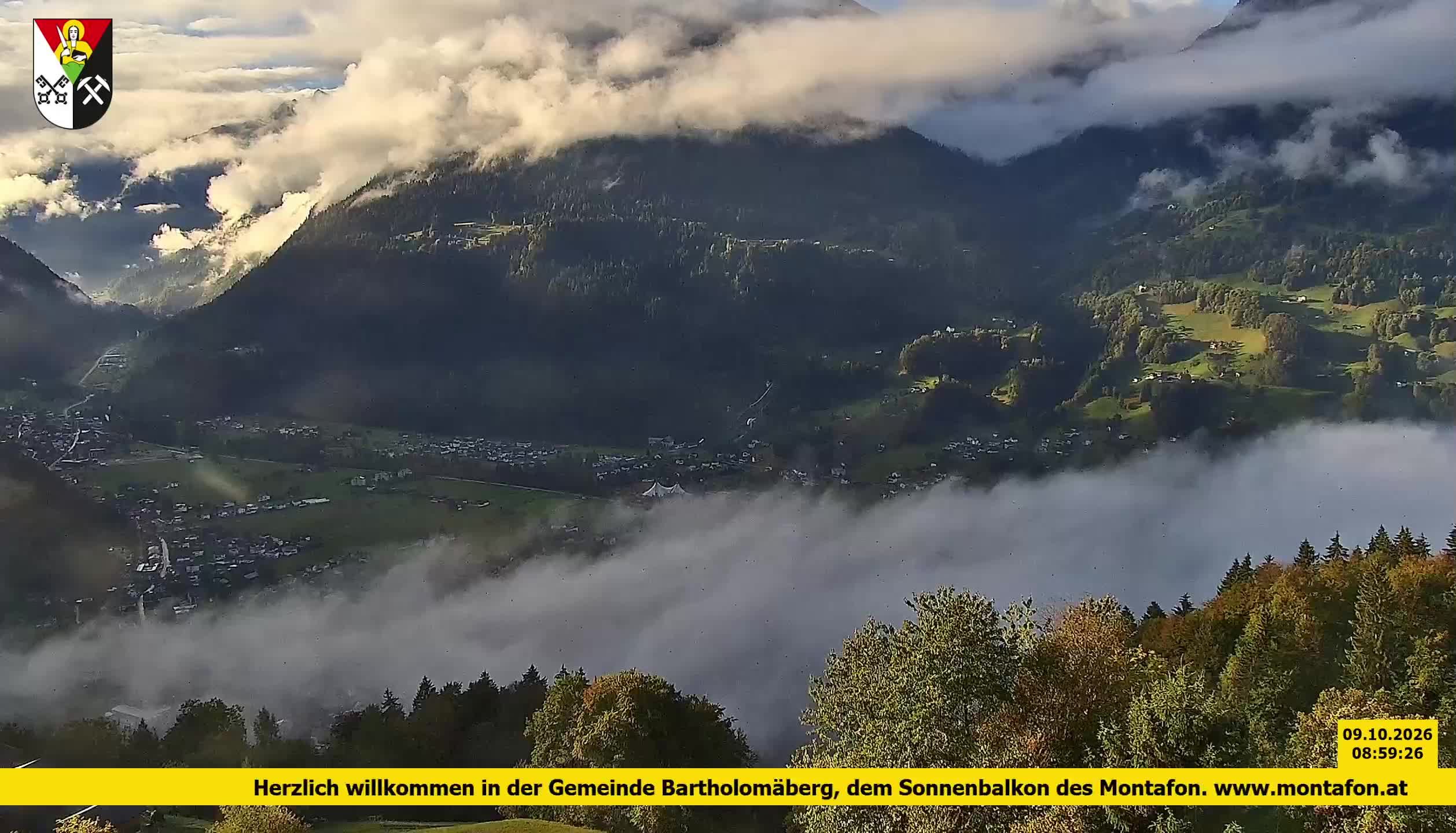 Bartholomäberg | Blick auf Schruns
