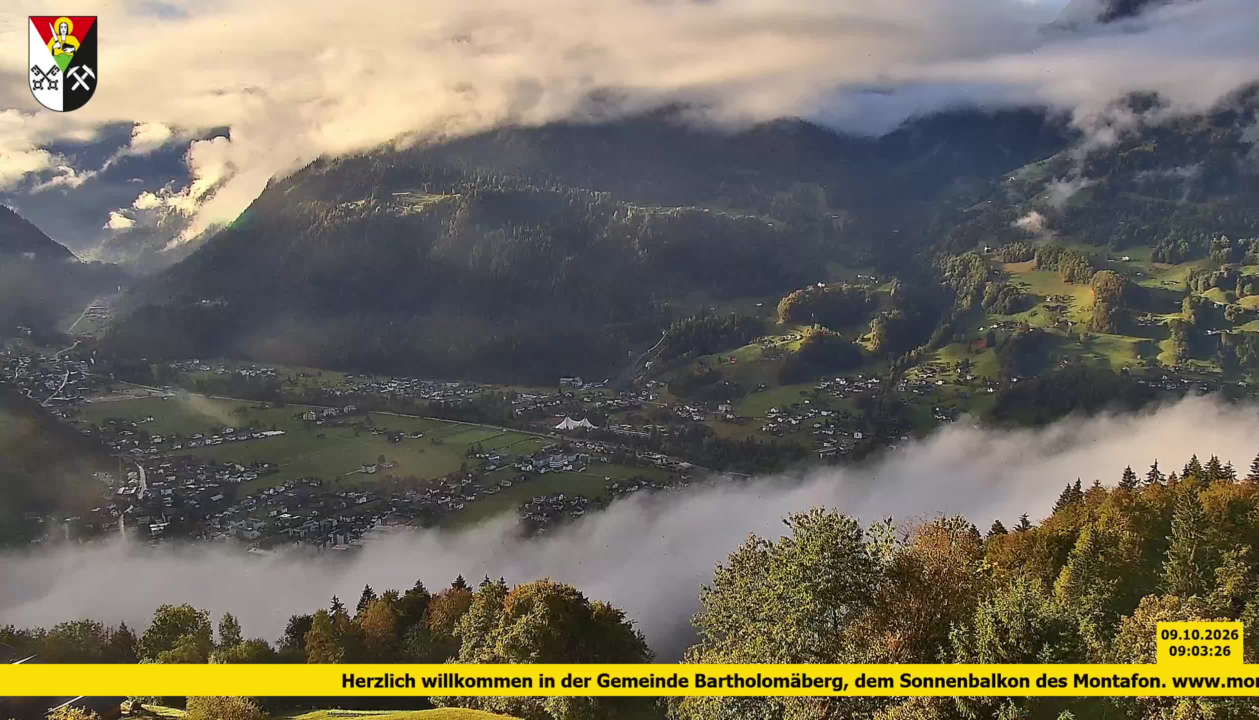 Bartholomäberg | Blick auf Schruns