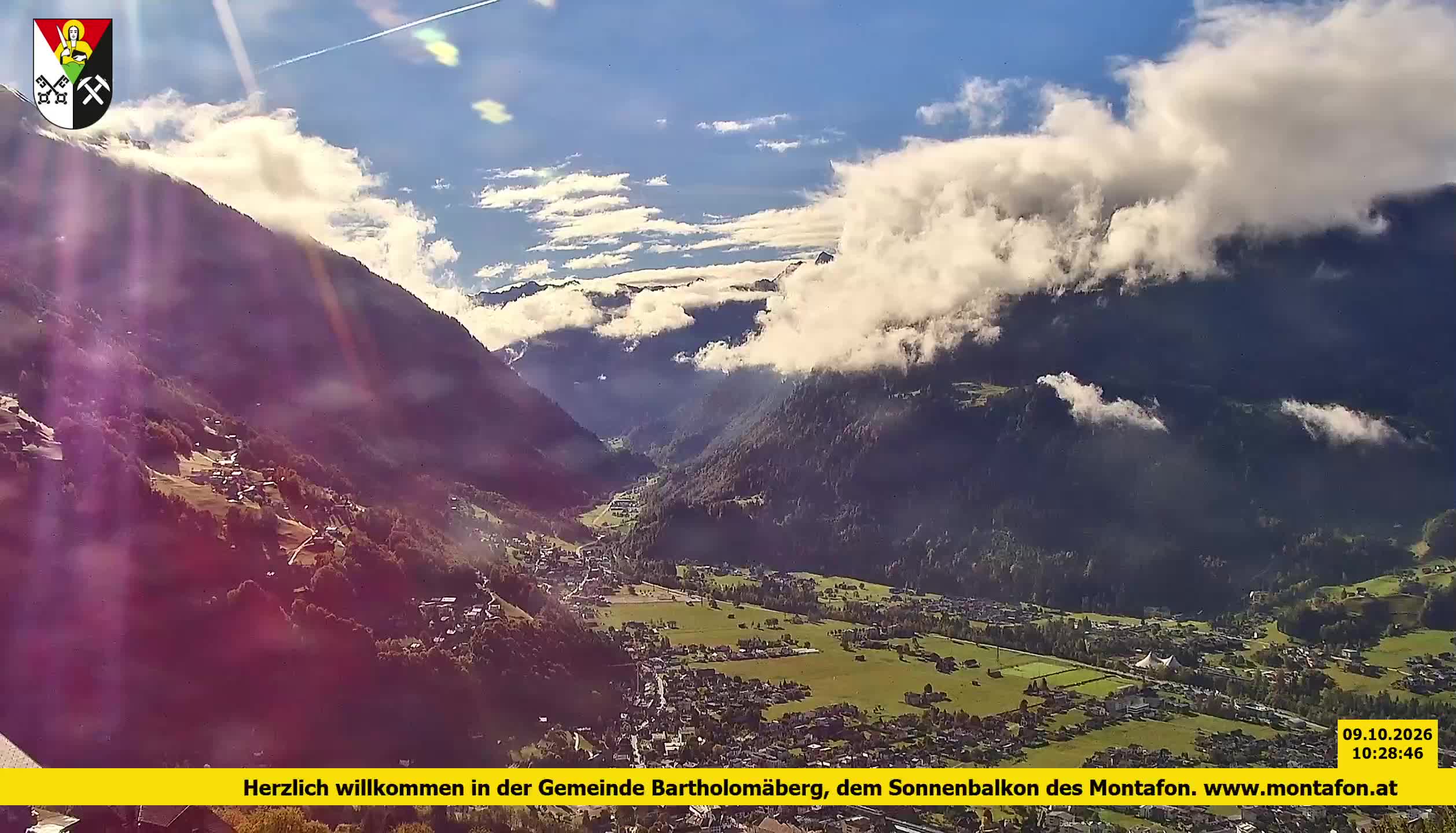 Bartholomäberg | Blick auf Schruns