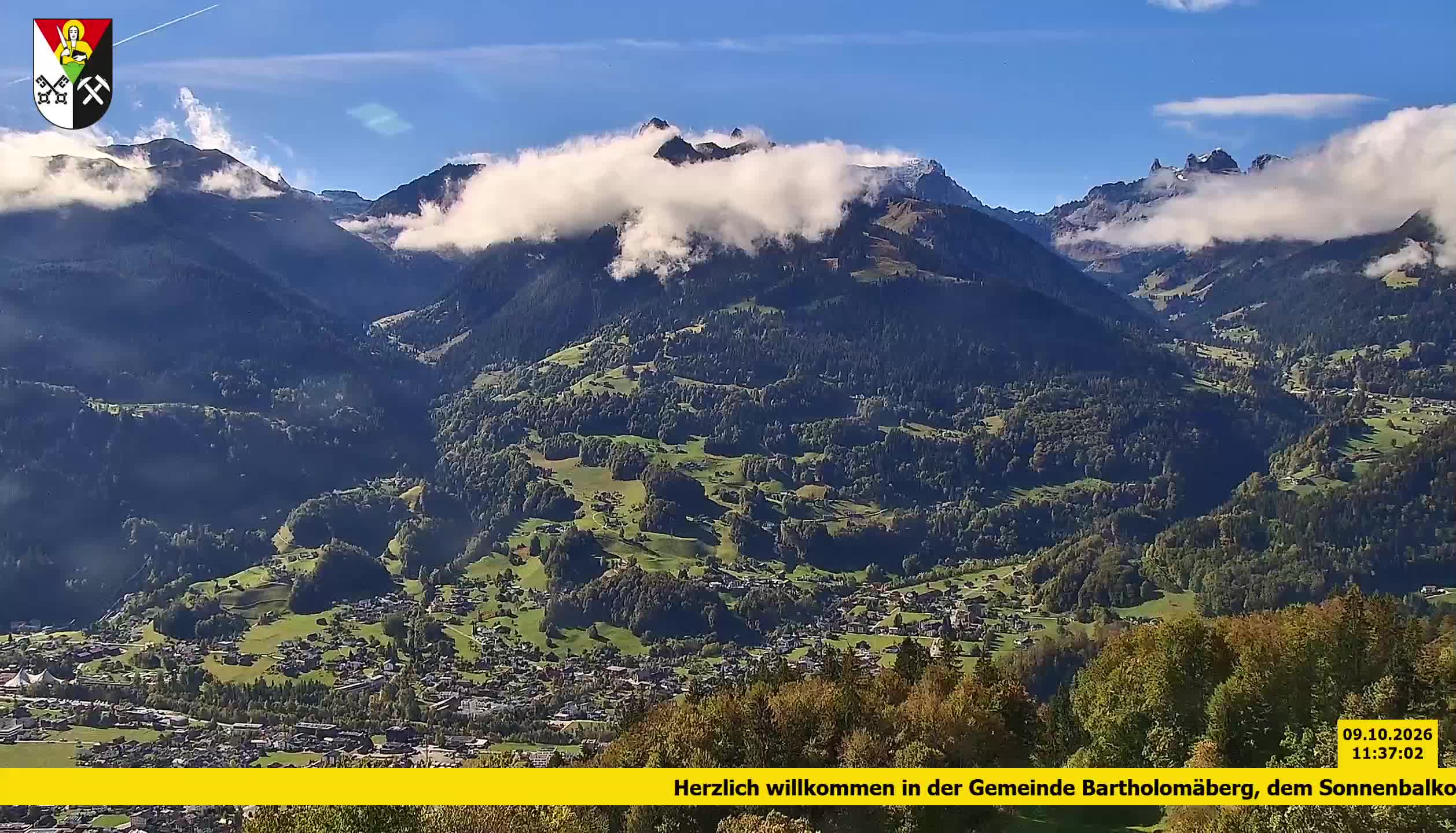 Bartholomäberg | Blick auf Schruns