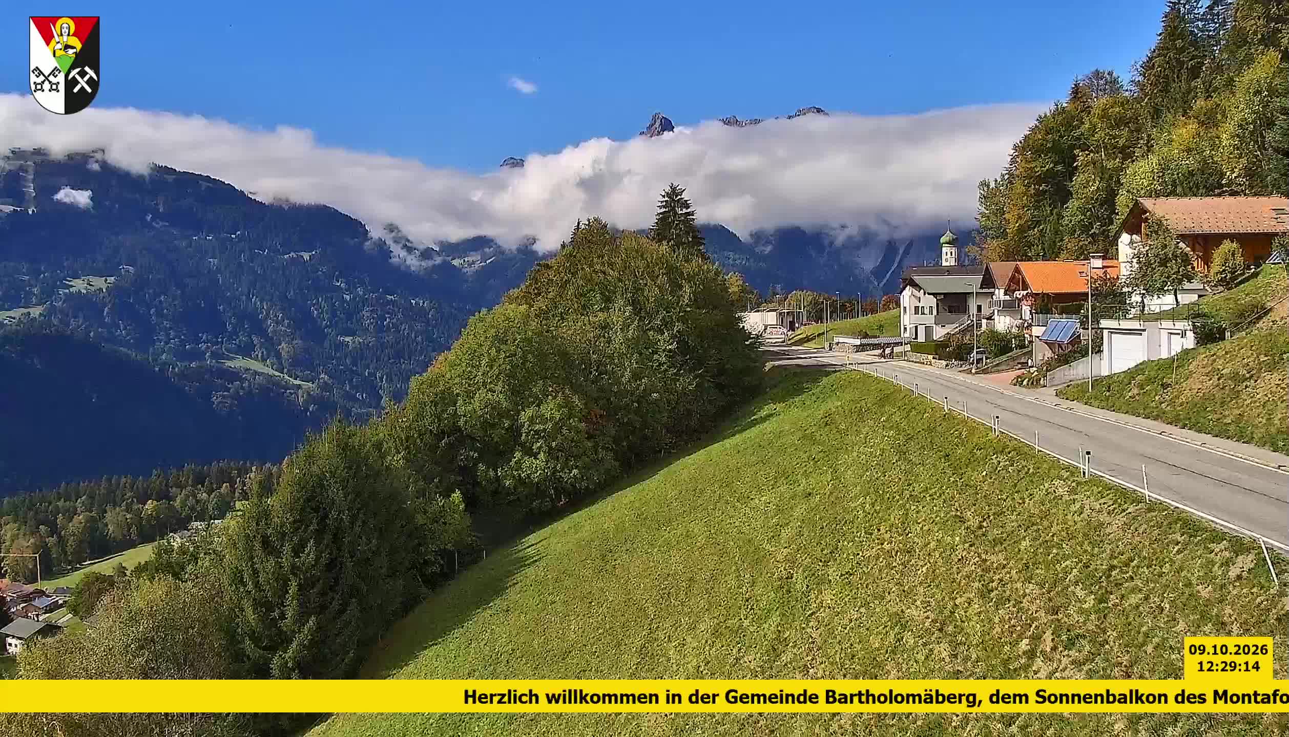 Bartholomäberg | Blick auf Schruns