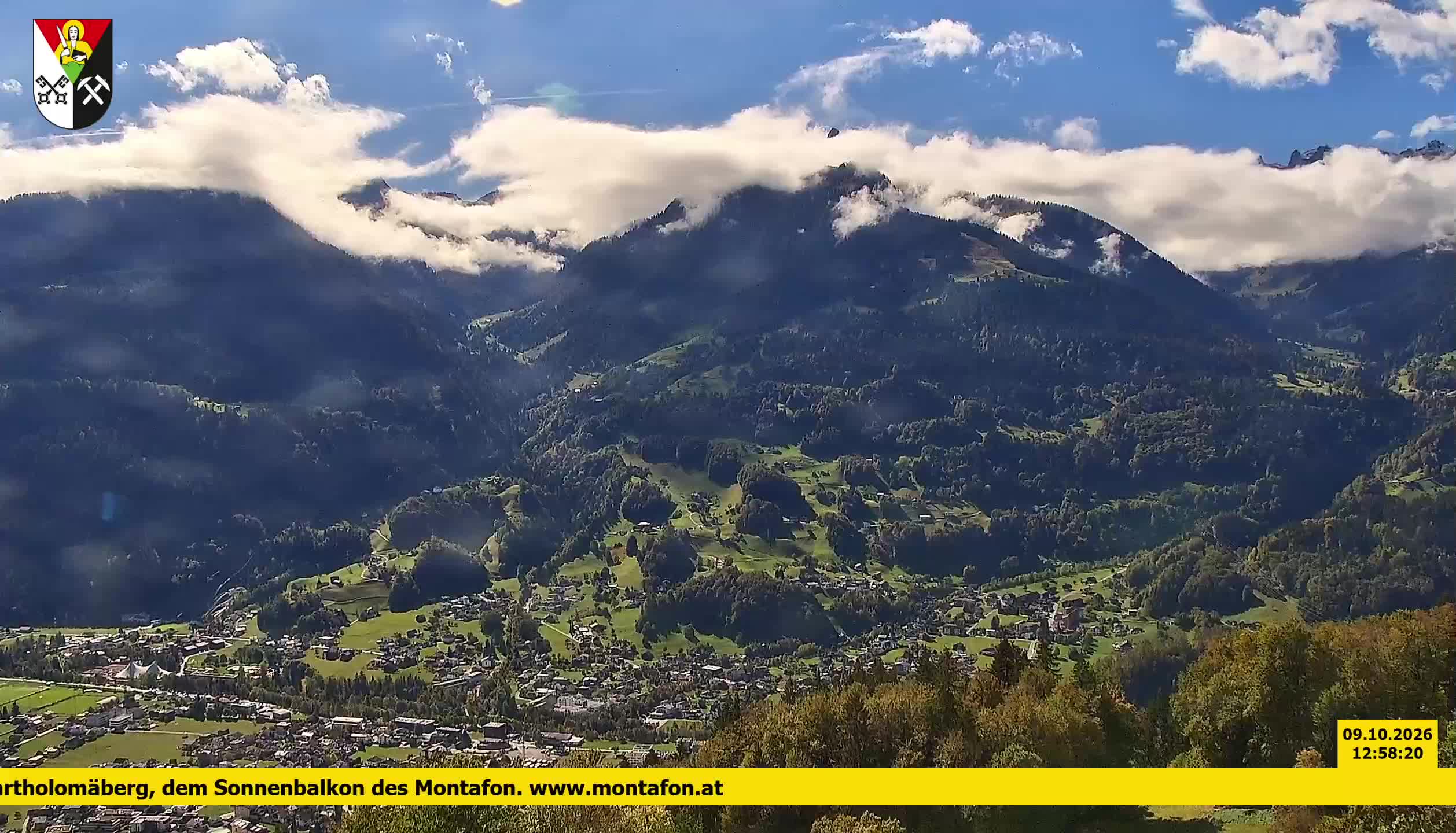 Bartholomäberg | Blick auf Schruns