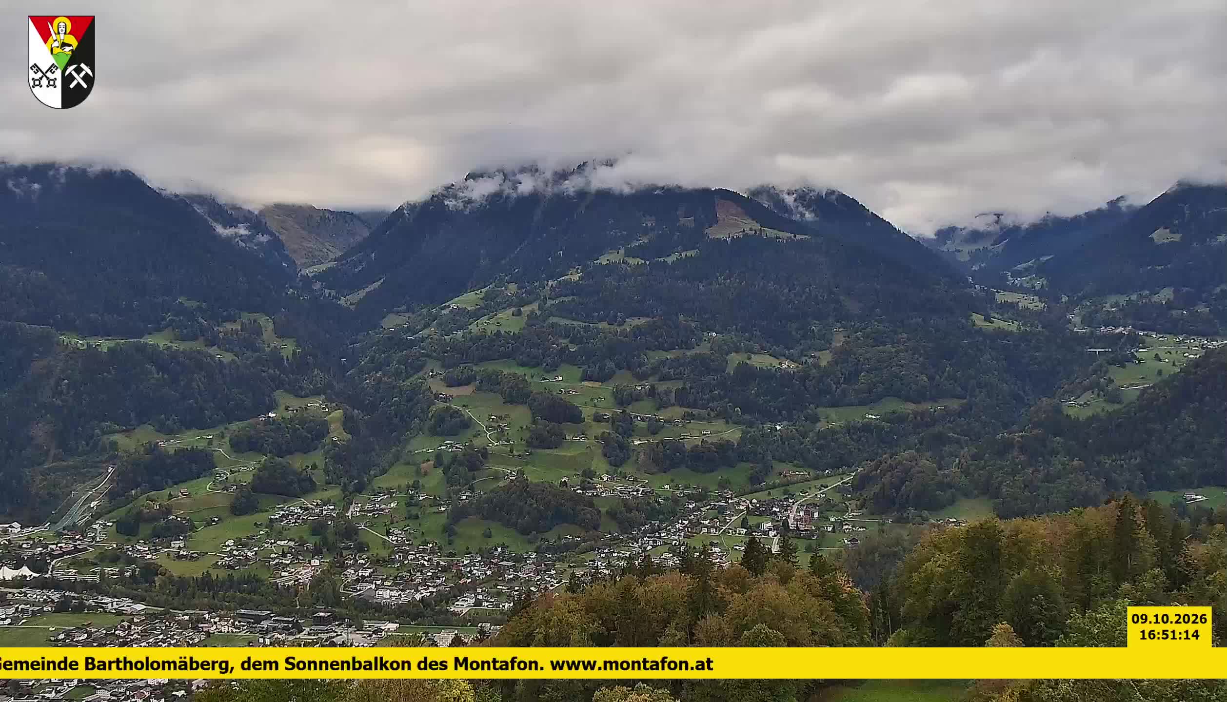 Bartholomäberg | Blick auf Schruns