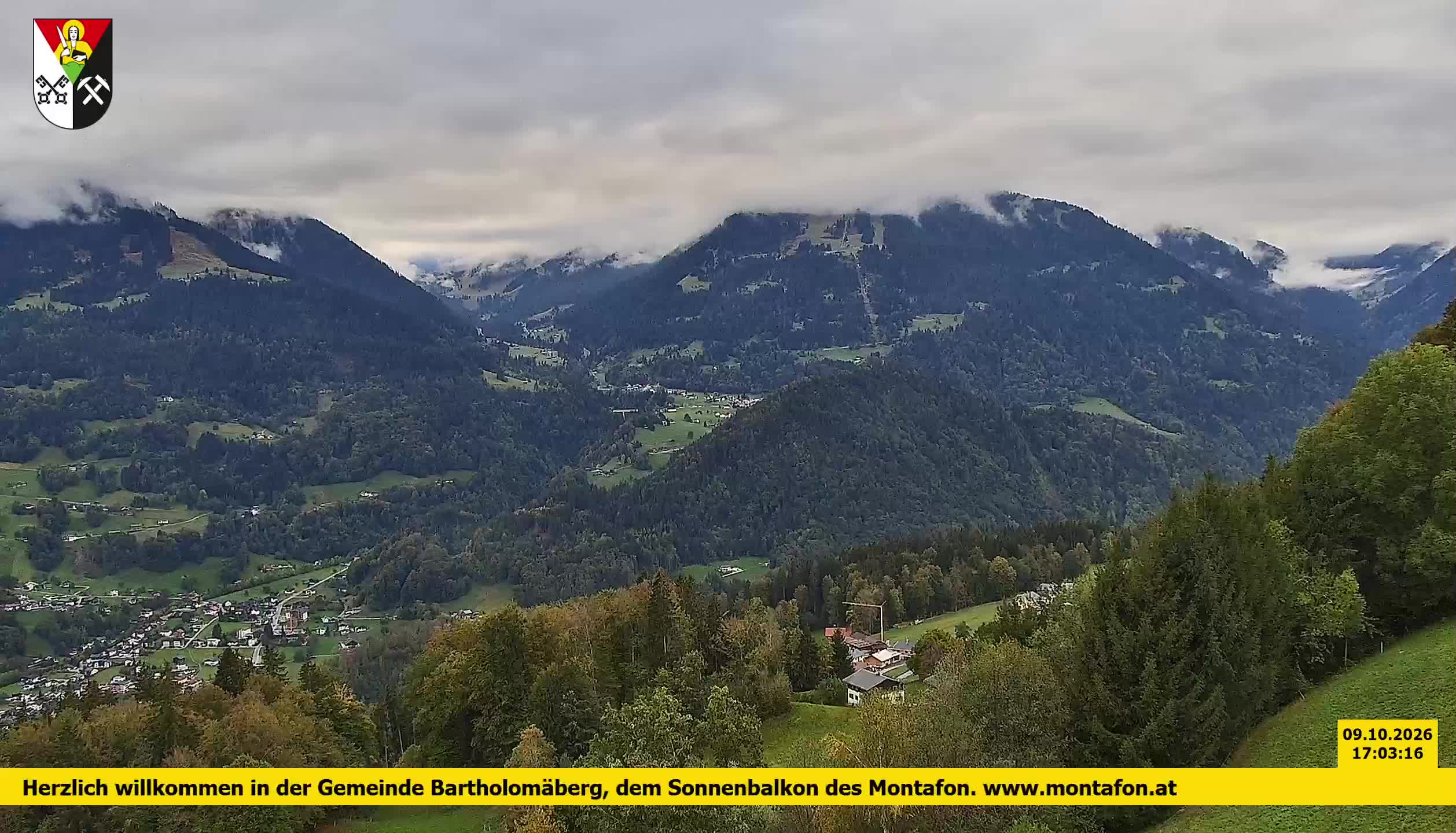Bartholomäberg | Blick auf Schruns