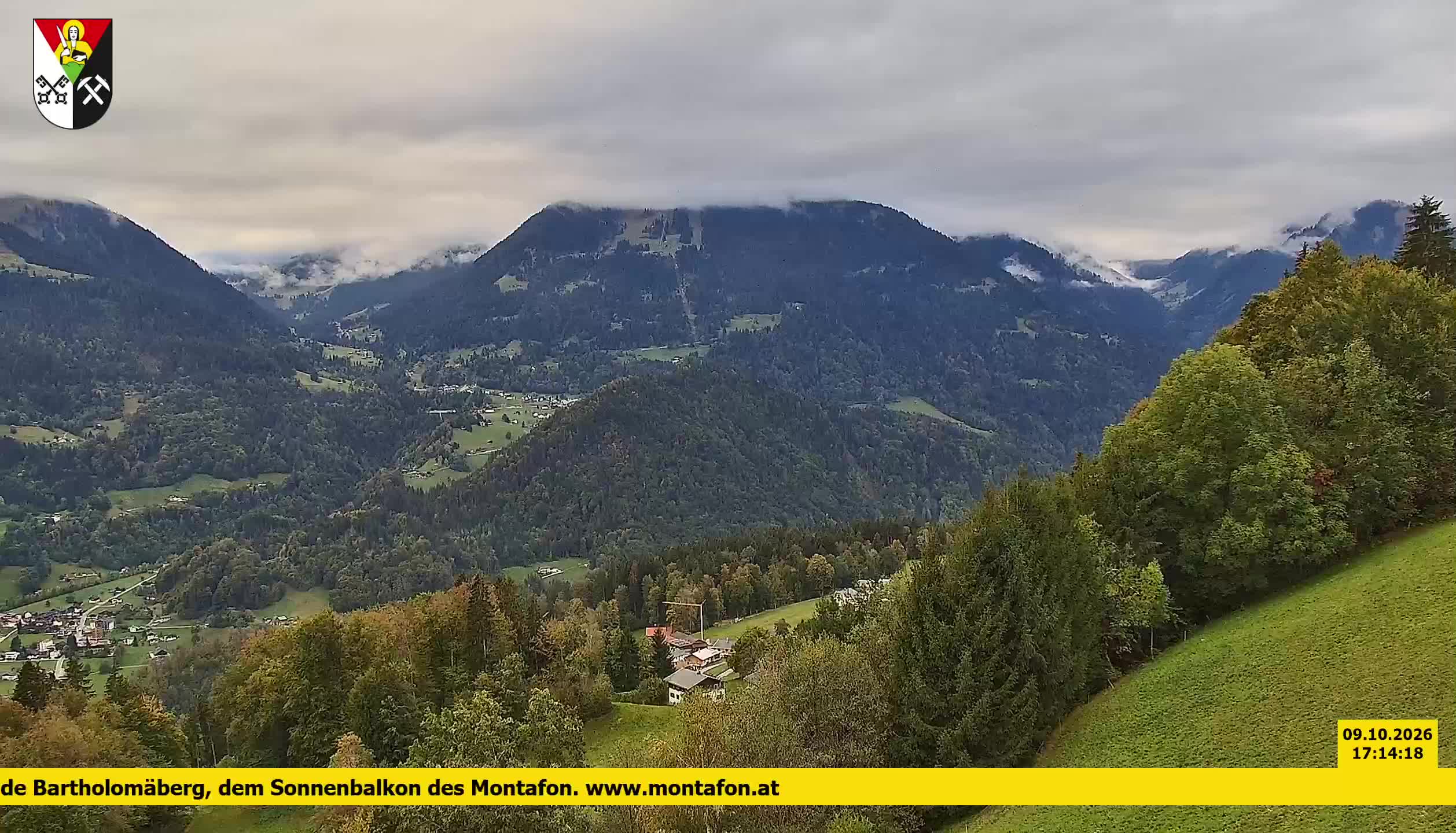 Bartholomäberg | Blick auf Schruns