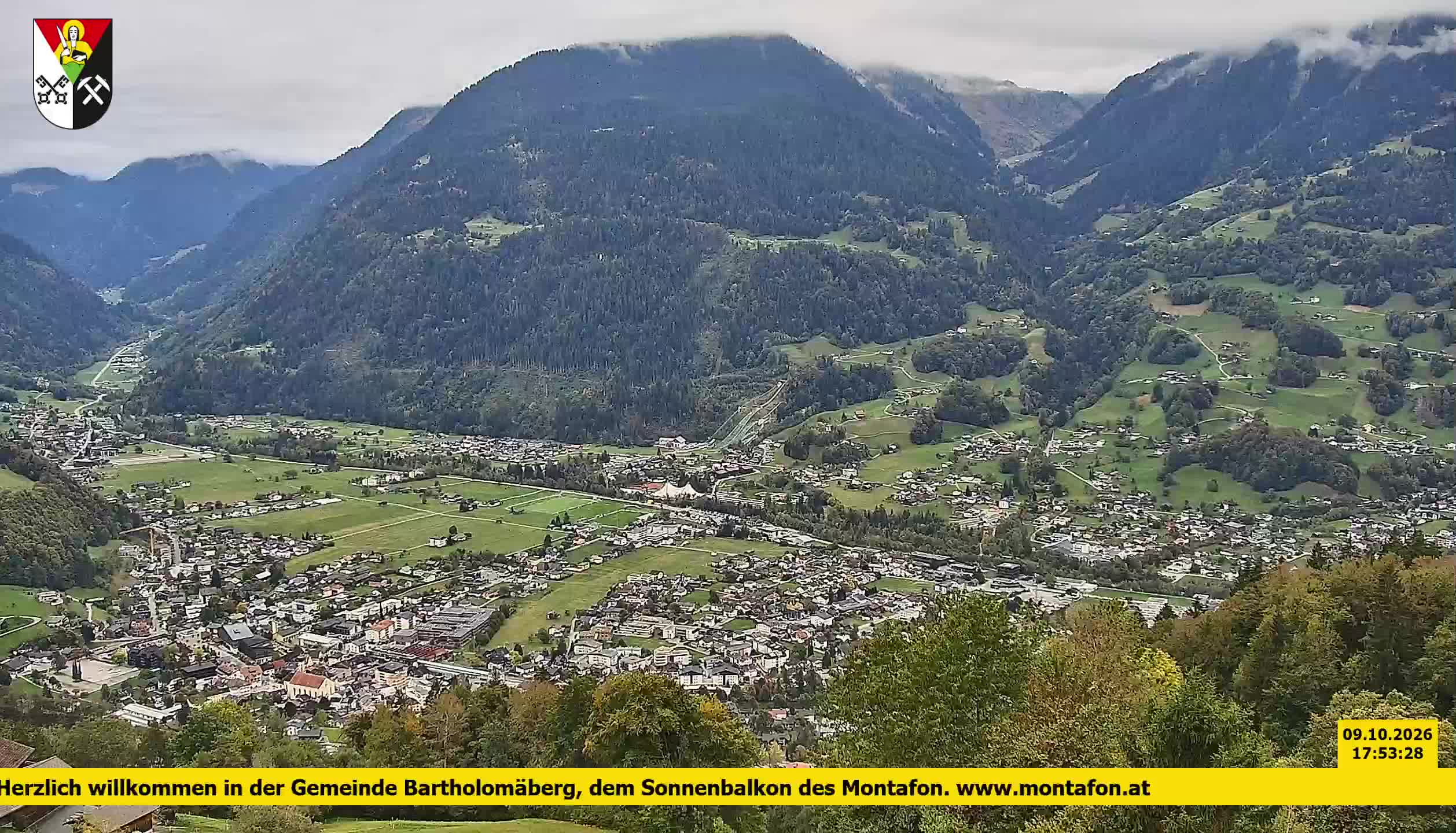 Bartholomäberg | Blick auf Schruns
