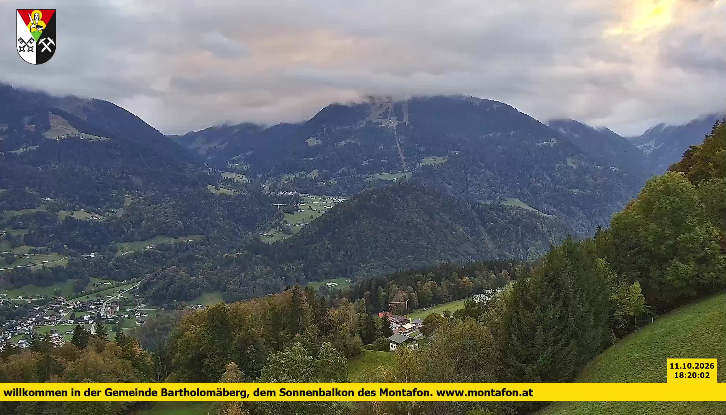 Bartholomäberg | Blick auf Schruns