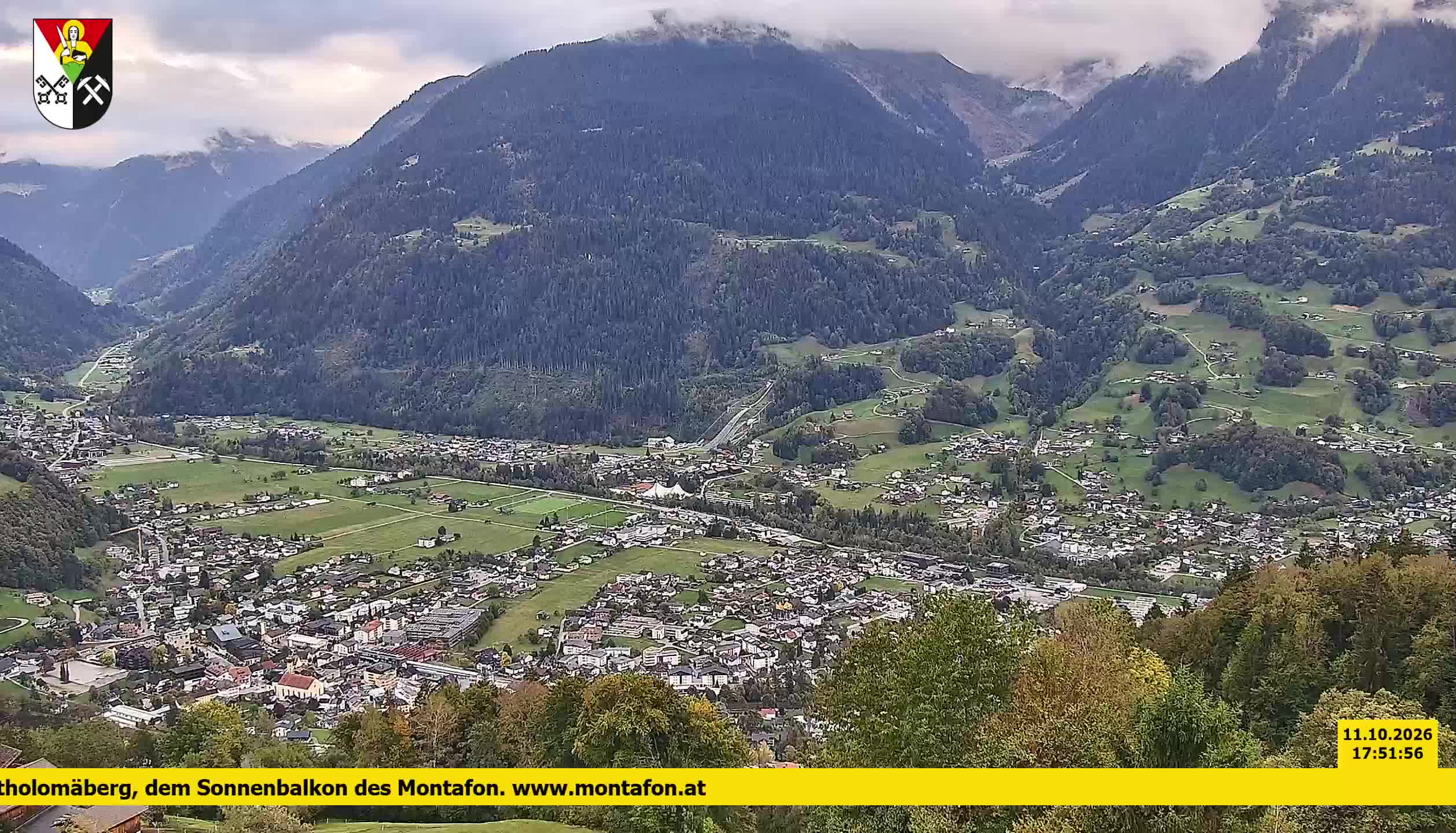 Bartholomäberg | Blick auf Schruns