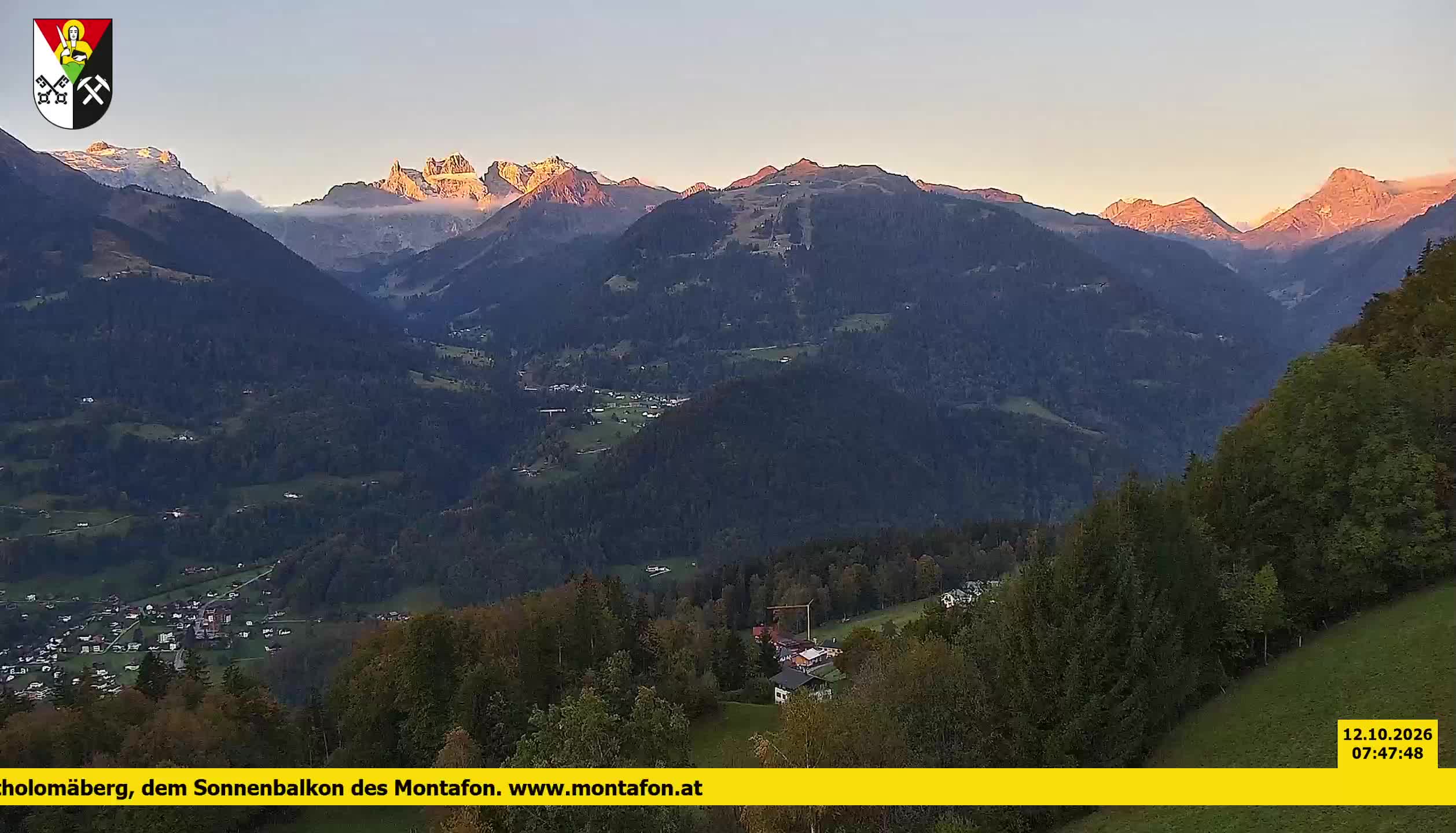 Bartholomäberg | Blick auf Schruns