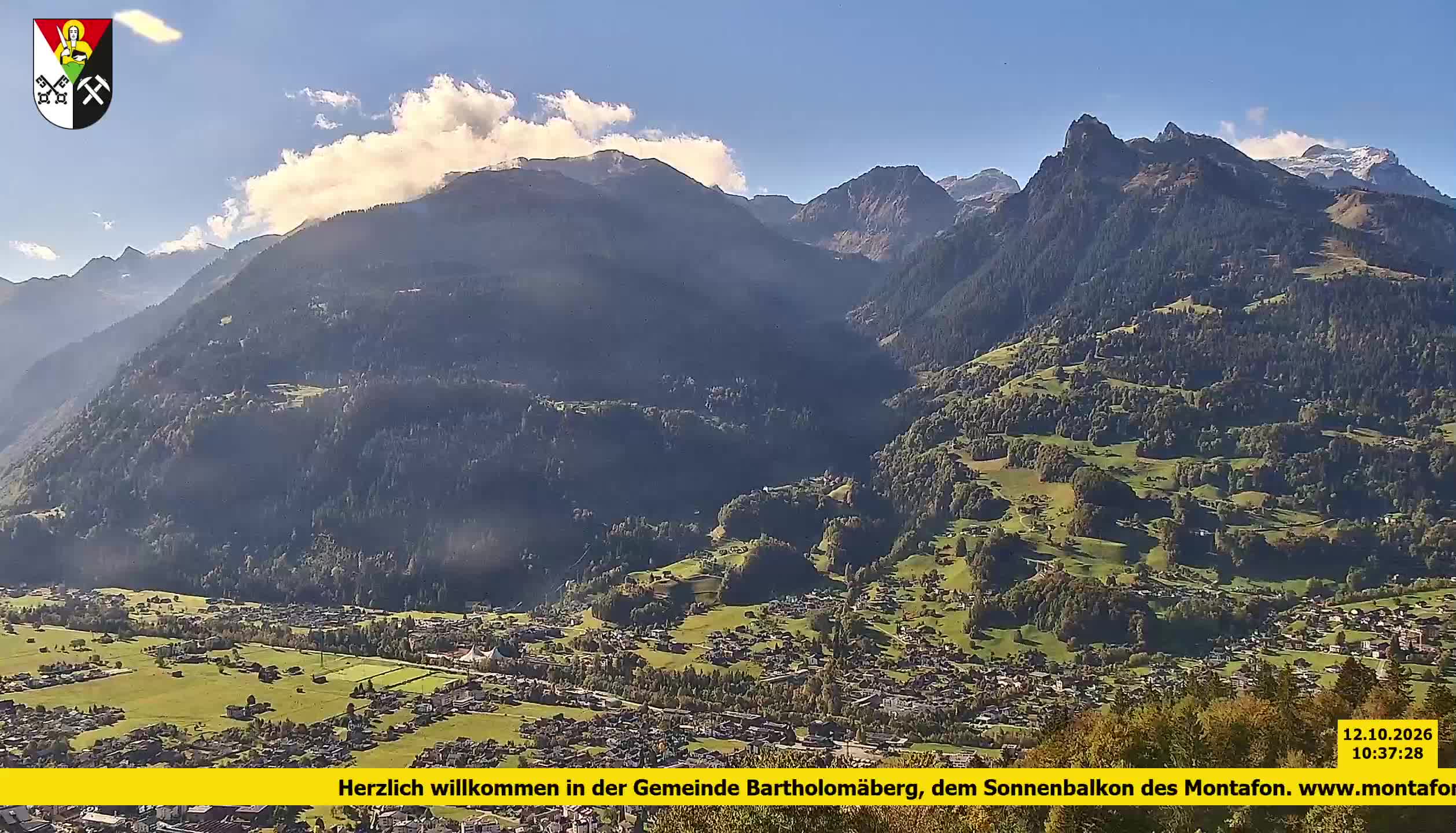 Bartholomäberg | Blick auf Schruns
