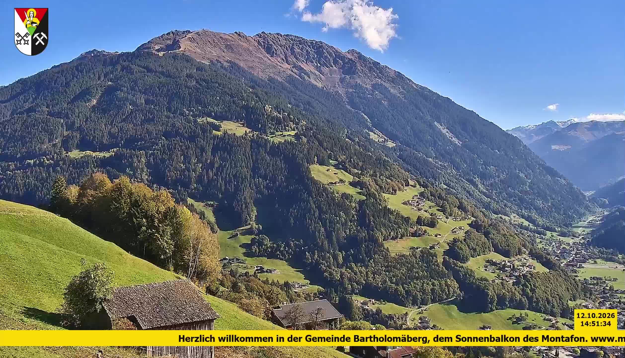 Bartholomäberg | Blick auf Schruns