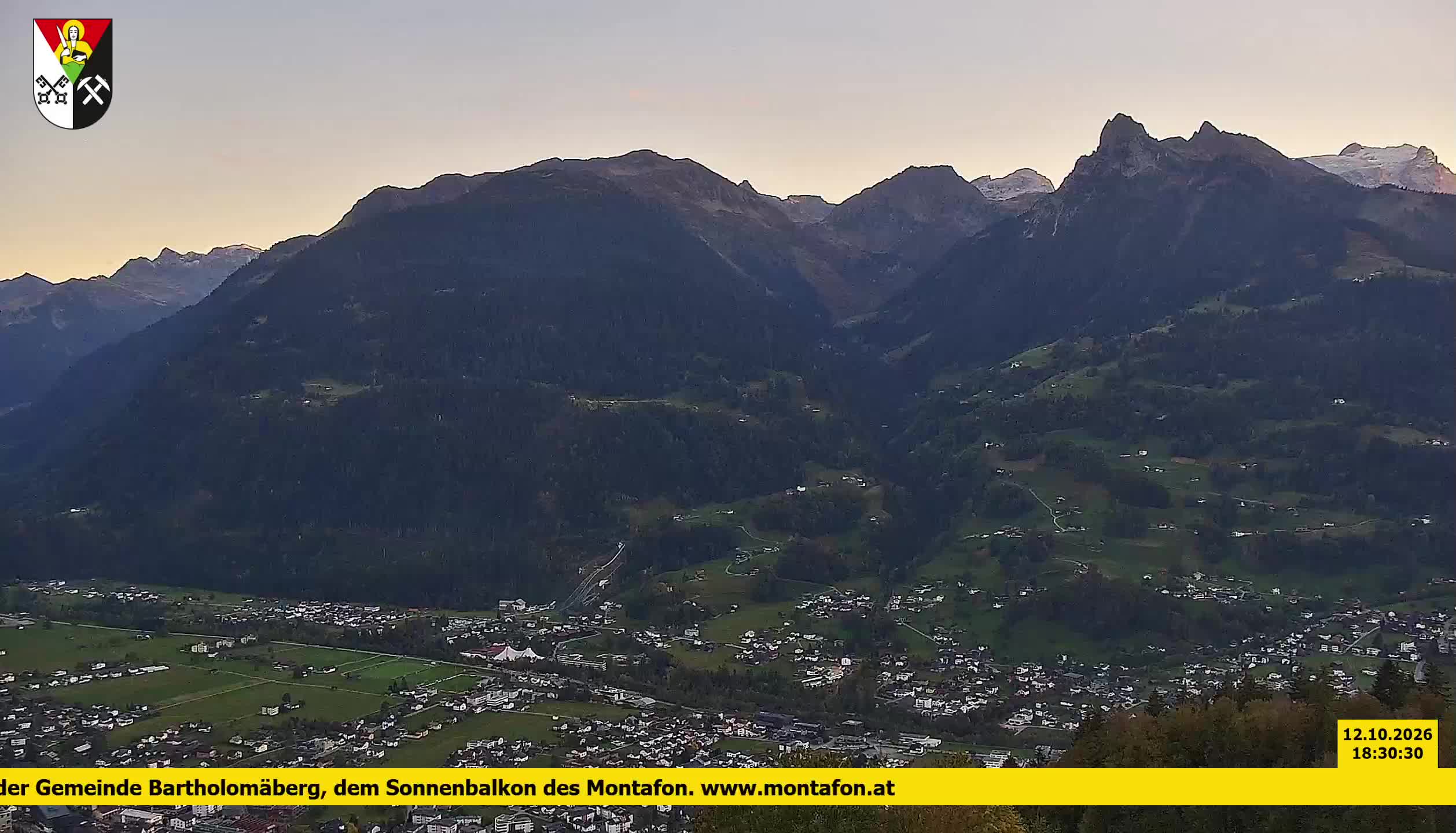 Bartholomäberg | Blick auf Schruns