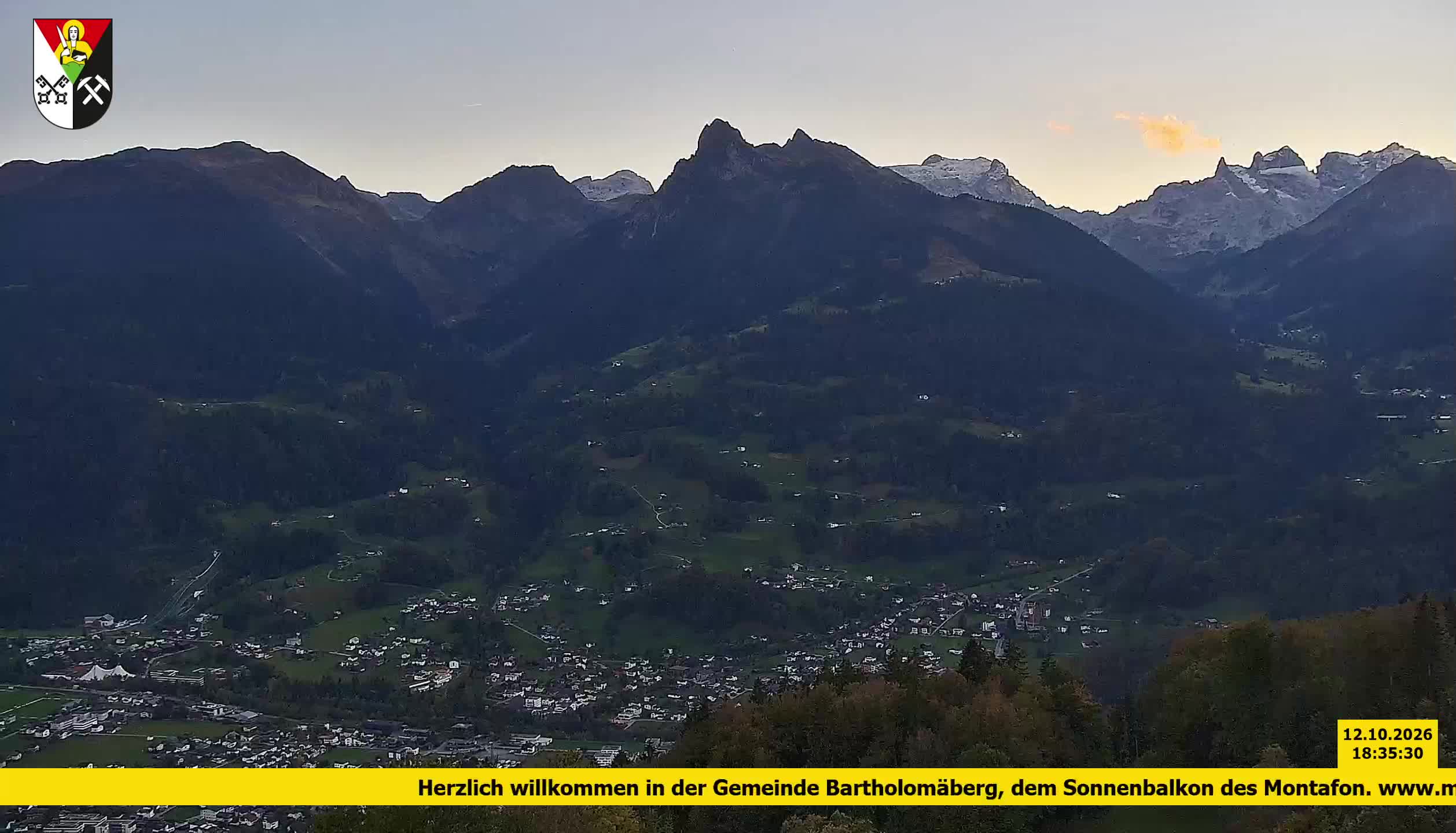 Bartholomäberg | Blick auf Schruns