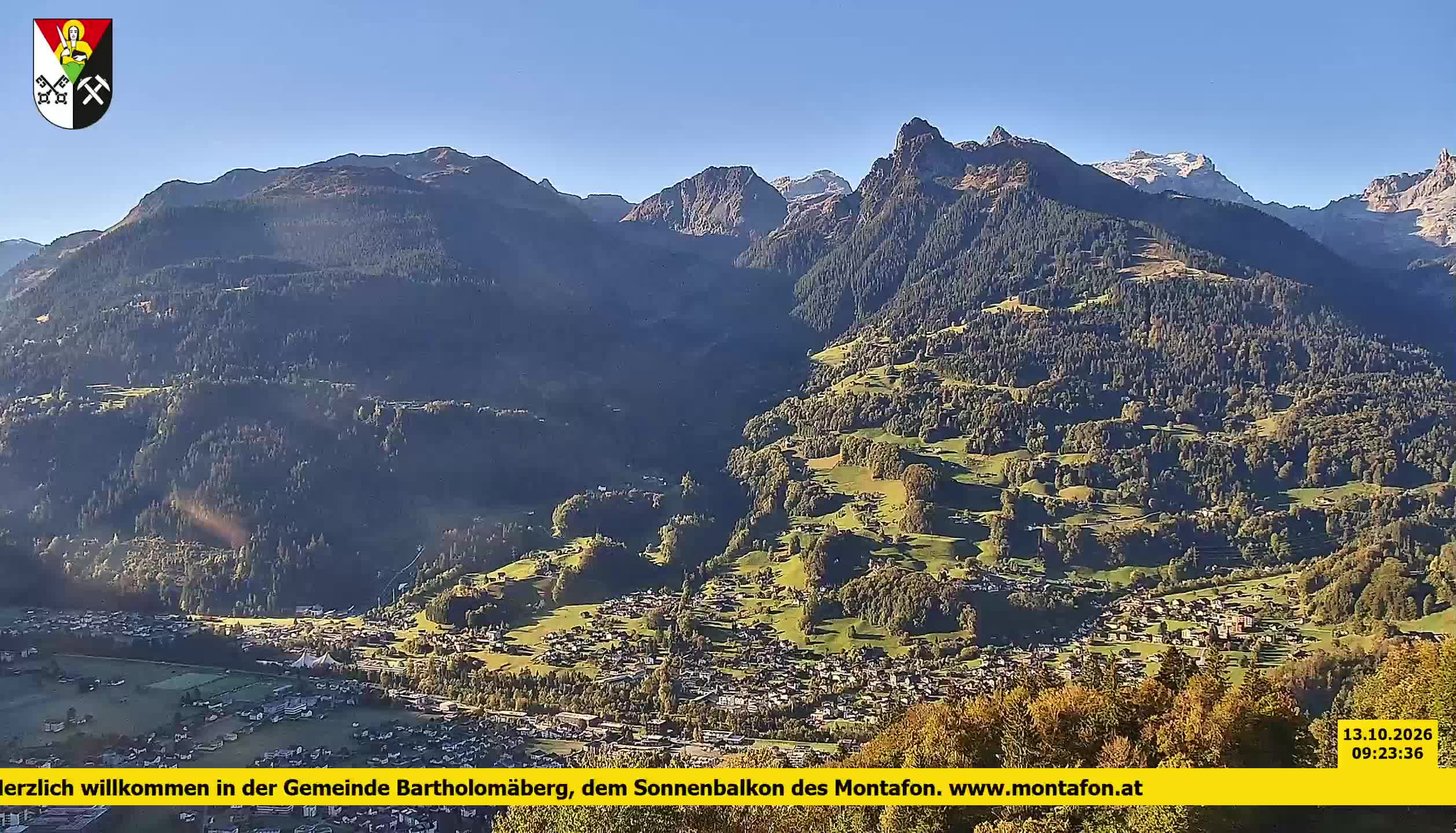 Bartholomäberg | Blick auf Schruns