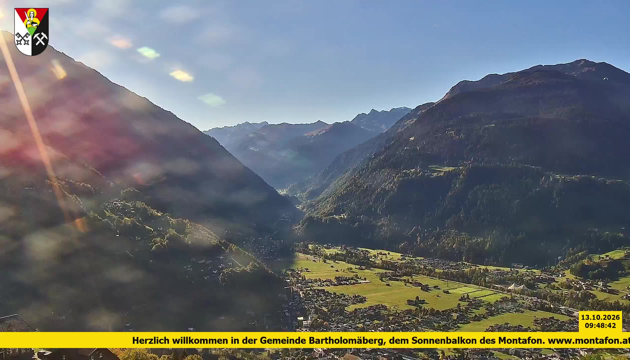 Bartholomäberg | Blick auf Schruns