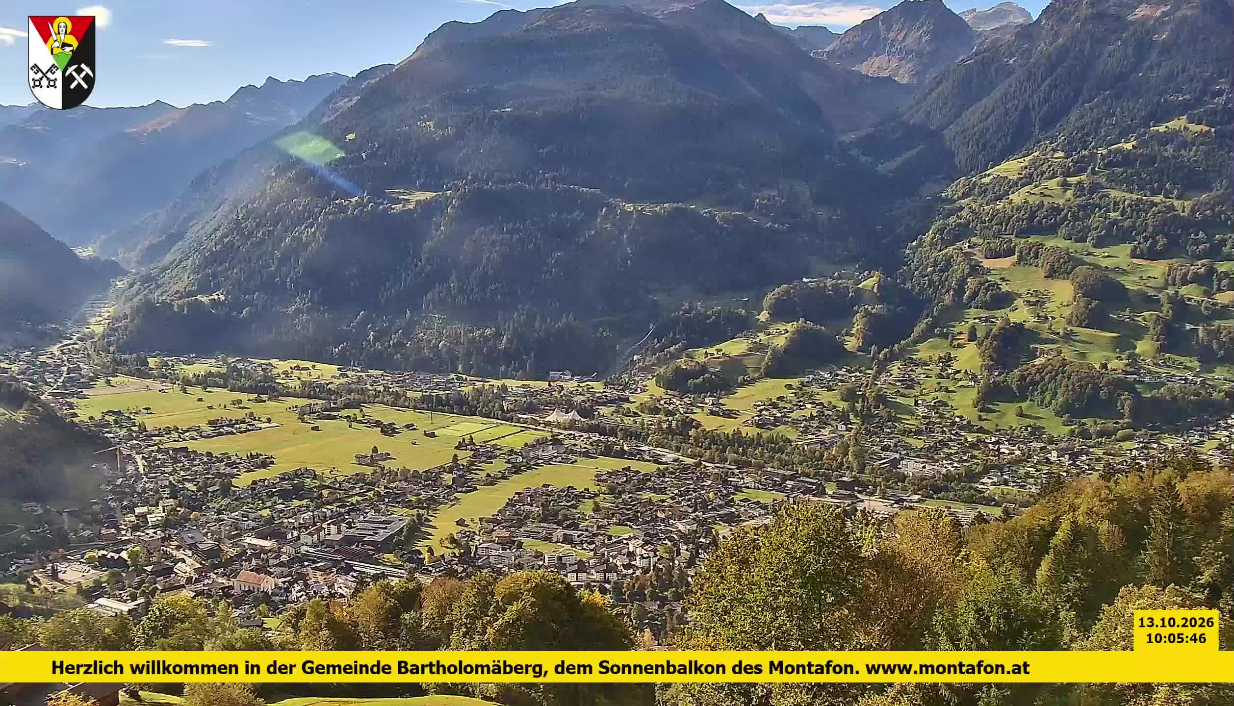 Bartholomäberg | Blick auf Schruns