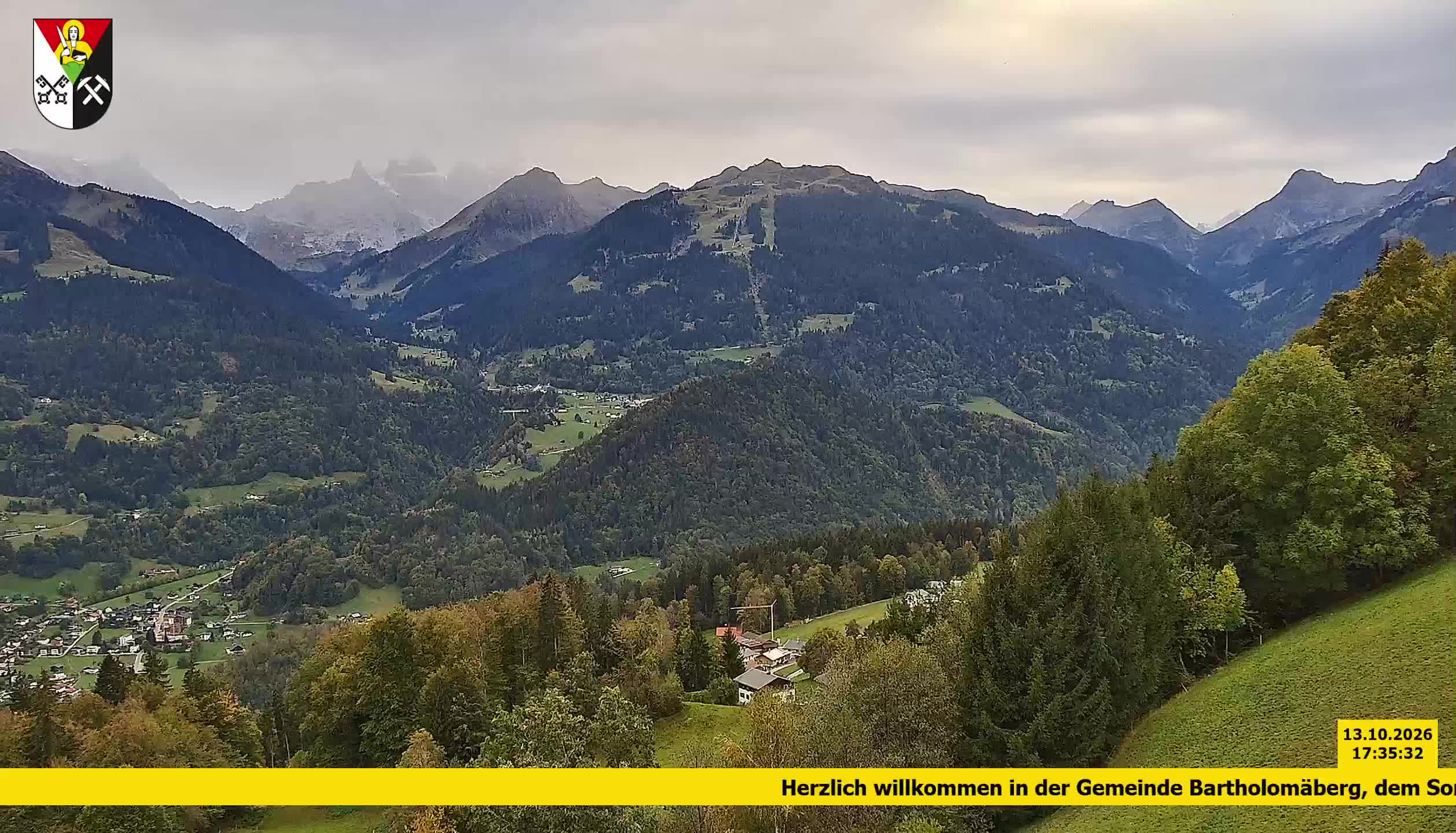 Bartholomäberg | Blick auf Schruns